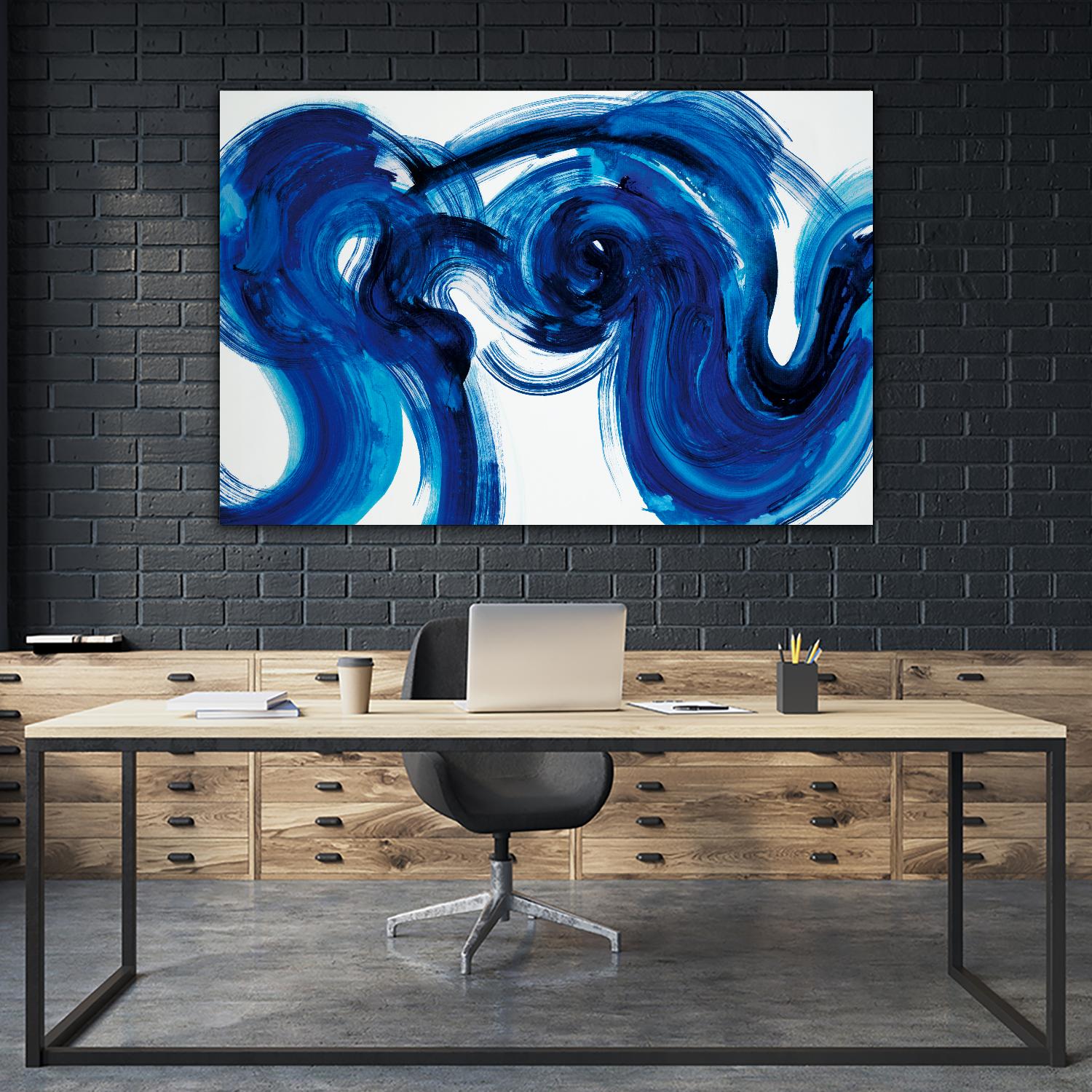Flourish by Randy Hibberd on GIANT ART - white abstract