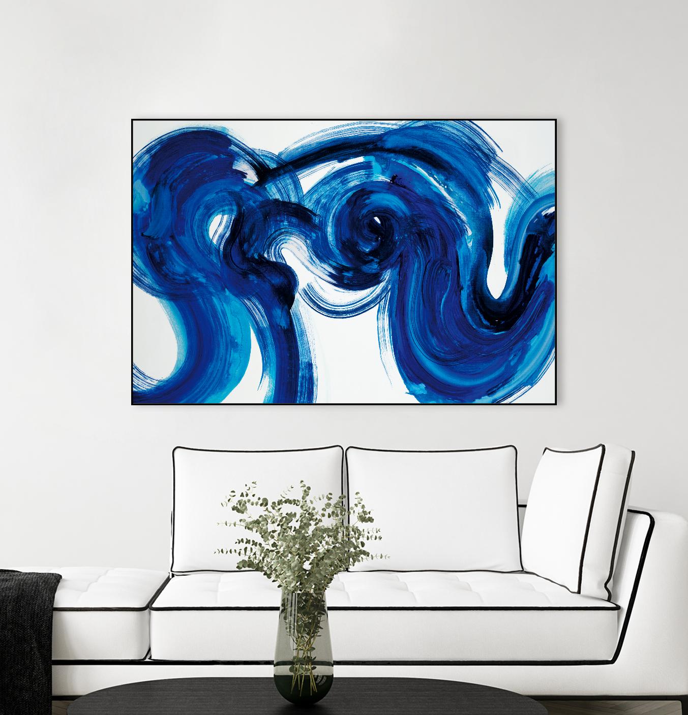 Flourish by Randy Hibberd on GIANT ART - white abstract