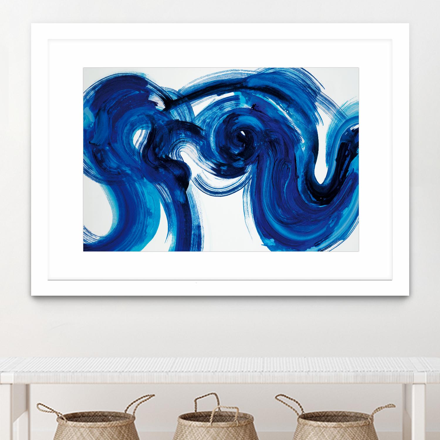 Flourish by Randy Hibberd on GIANT ART - white abstract