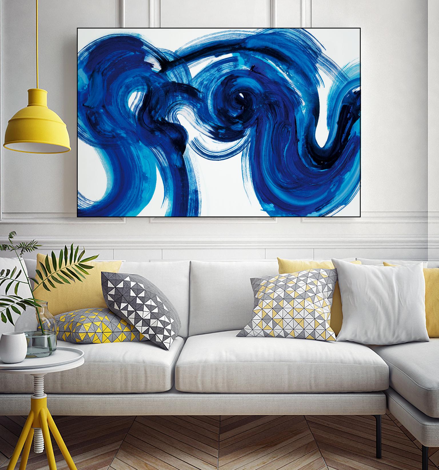 Flourish by Randy Hibberd on GIANT ART - white abstract
