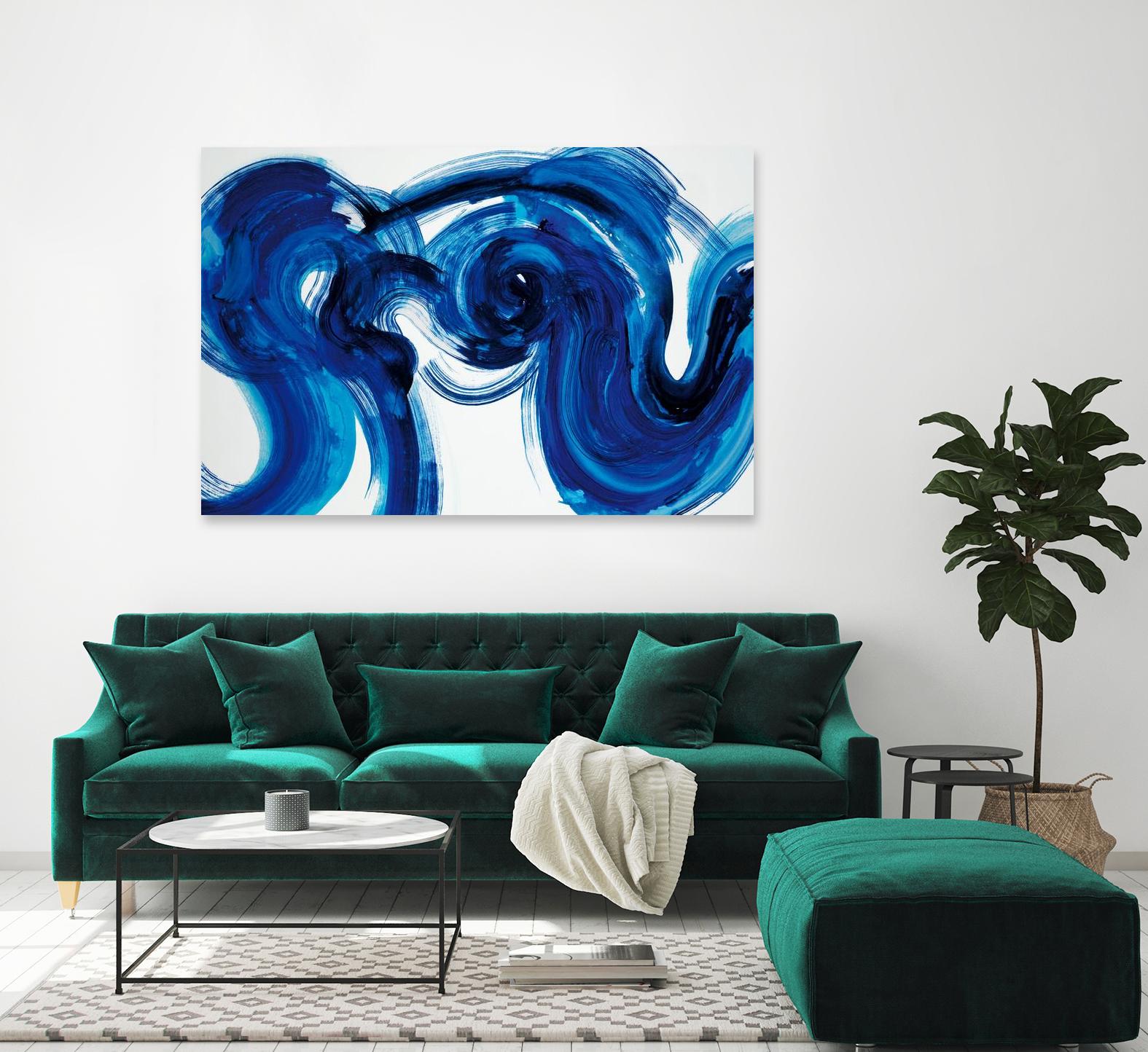 Flourish by Randy Hibberd on GIANT ART - white abstract