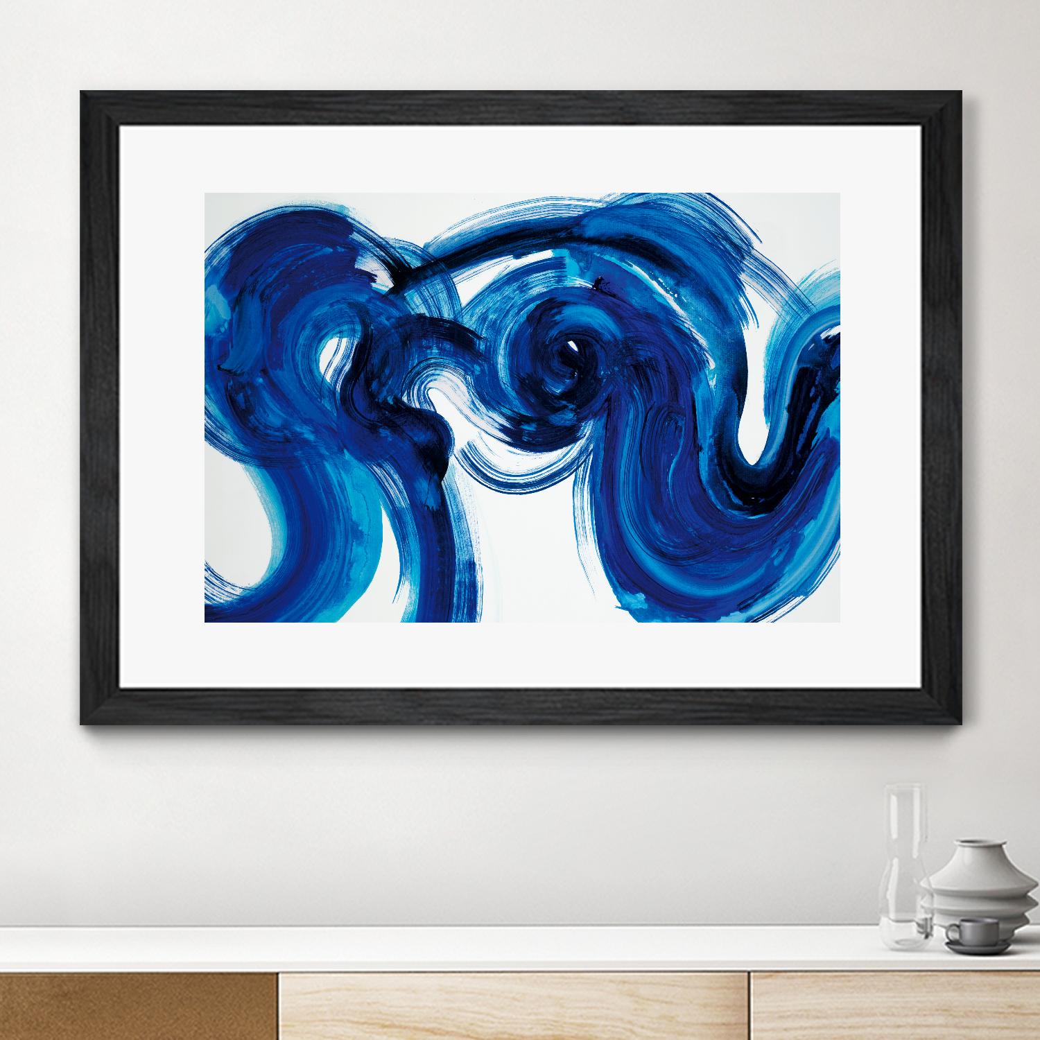 Flourish by Randy Hibberd on GIANT ART - white abstract