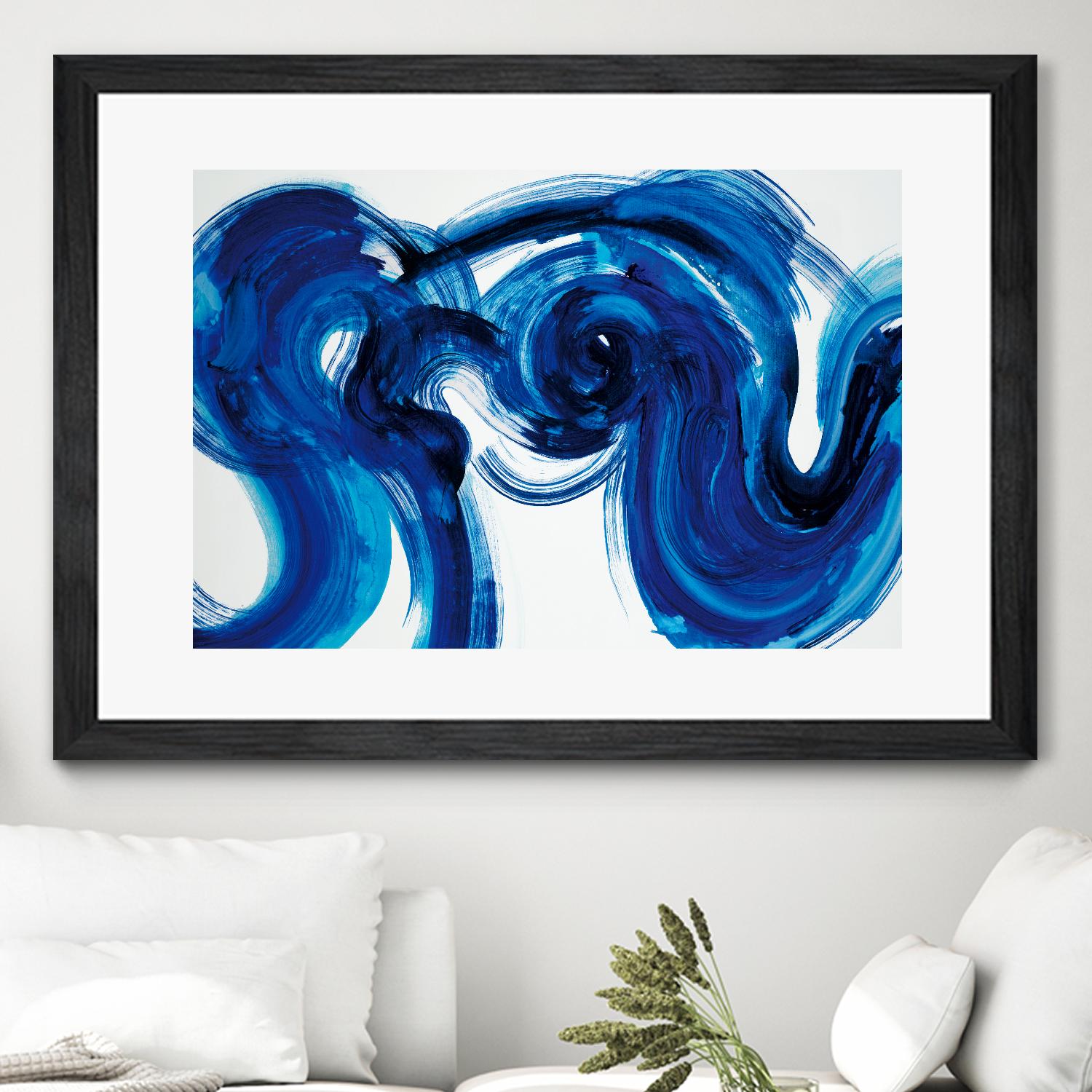 Flourish by Randy Hibberd on GIANT ART - white abstract