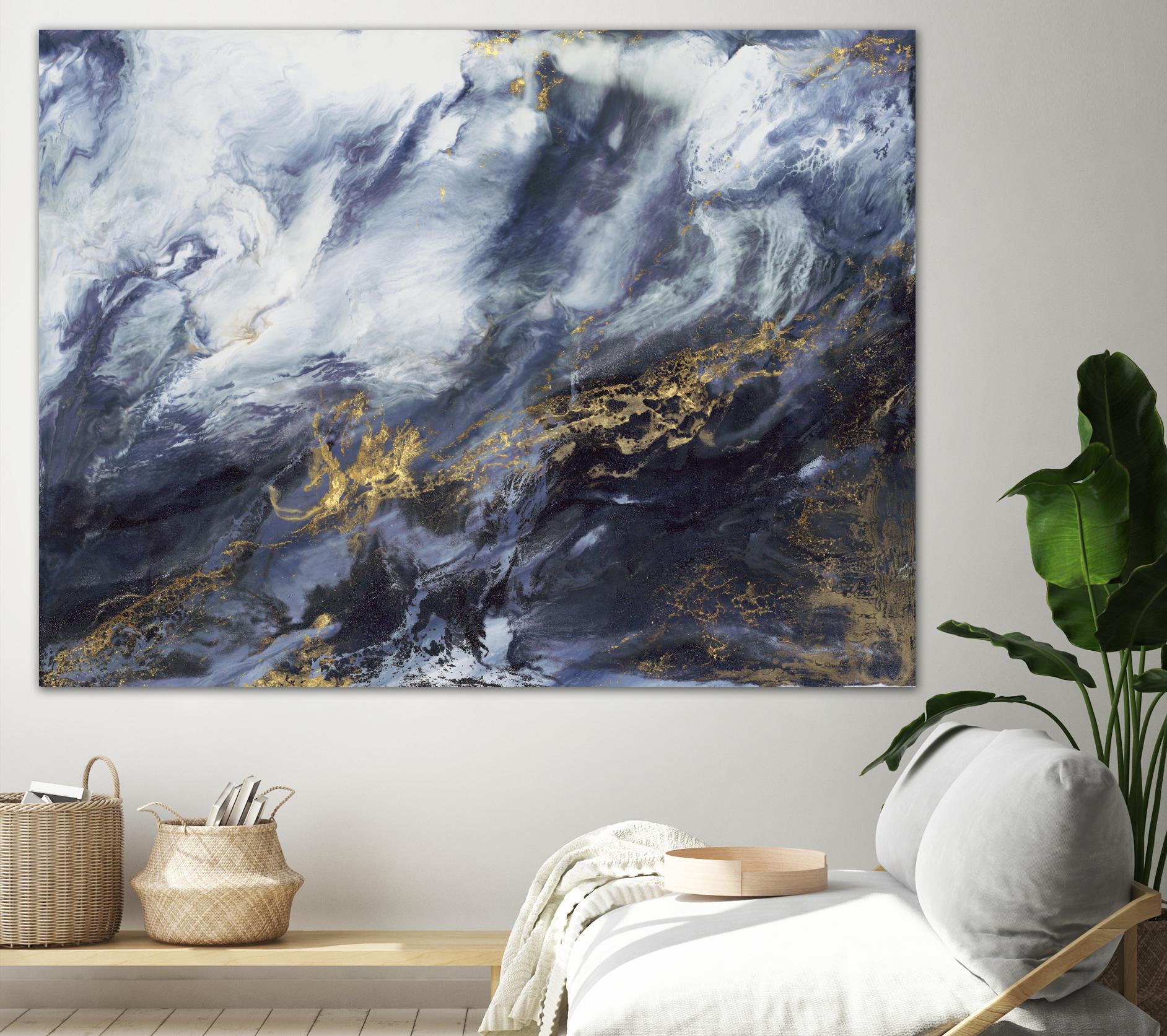 Anticipation V2 by Corrie LaVelle on GIANT ART - blues fluid abstracts