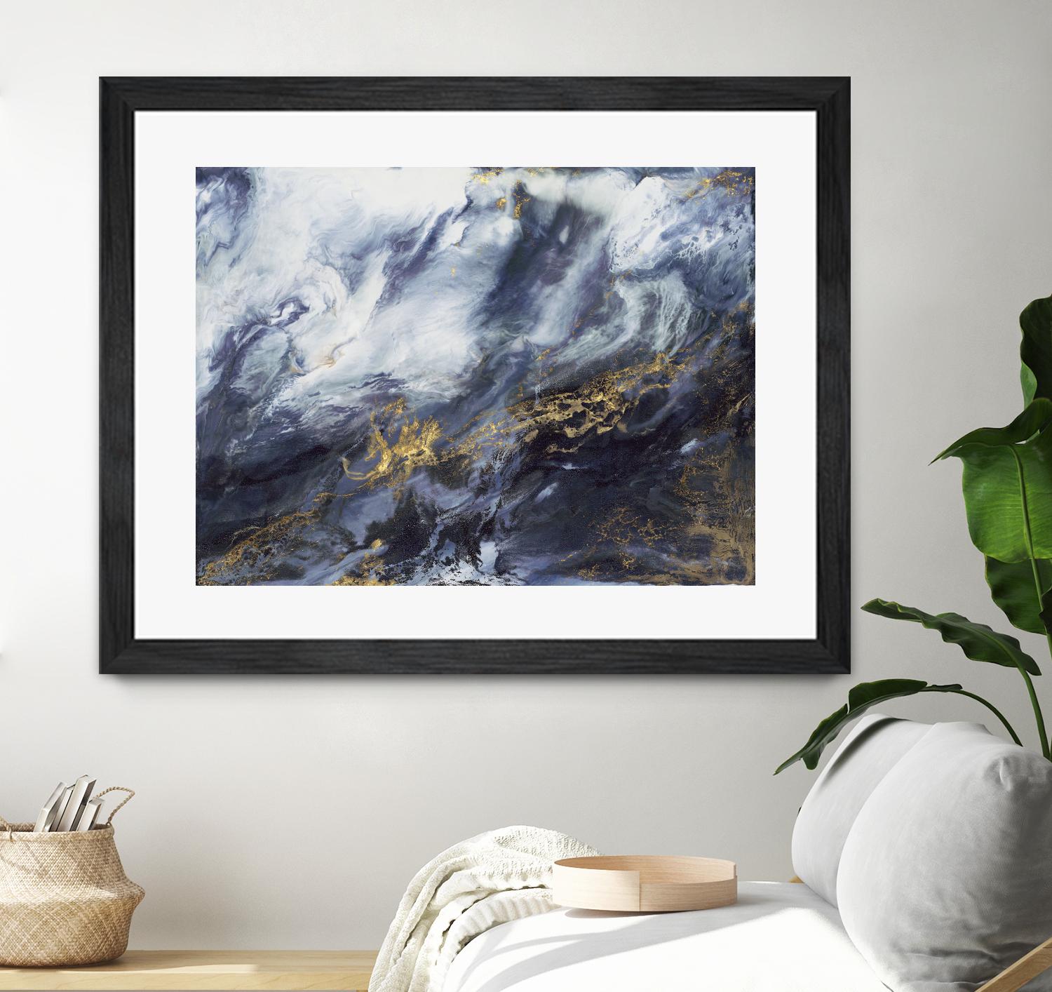 Anticipation V2 by Corrie LaVelle on GIANT ART - blues fluid abstracts