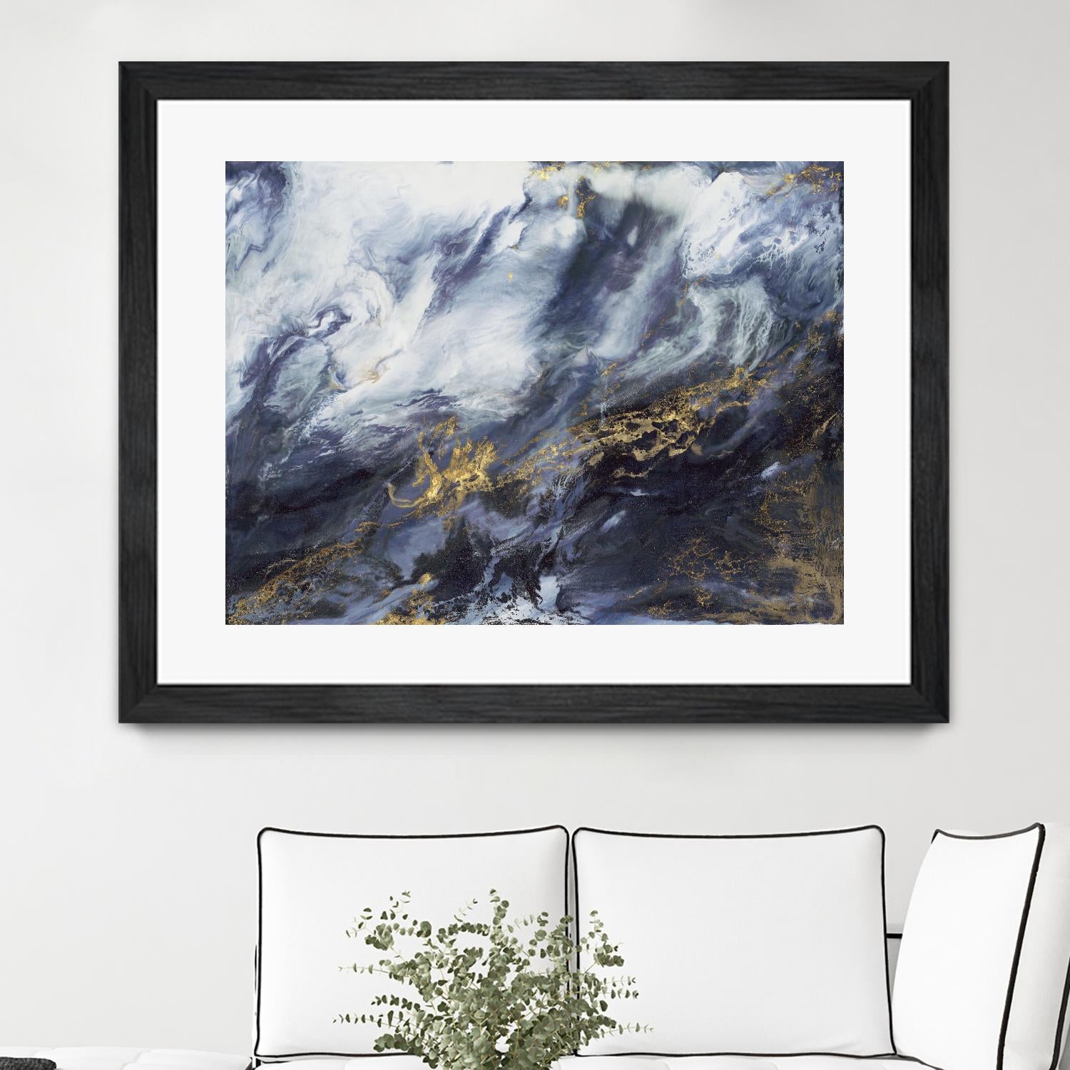 Anticipation V2 by Corrie LaVelle on GIANT ART - blues fluid abstracts