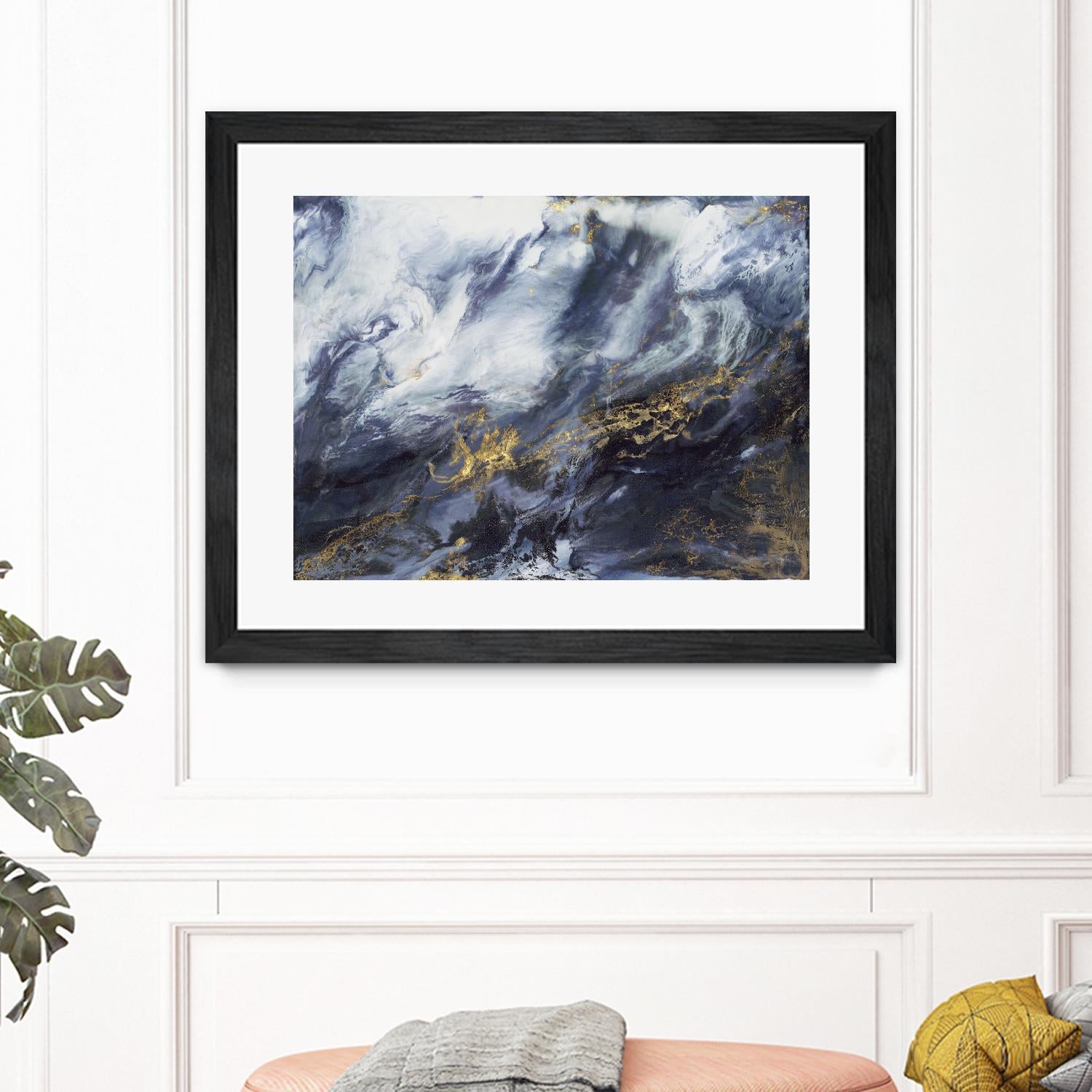 Anticipation V2 by Corrie LaVelle on GIANT ART - blues fluid abstracts