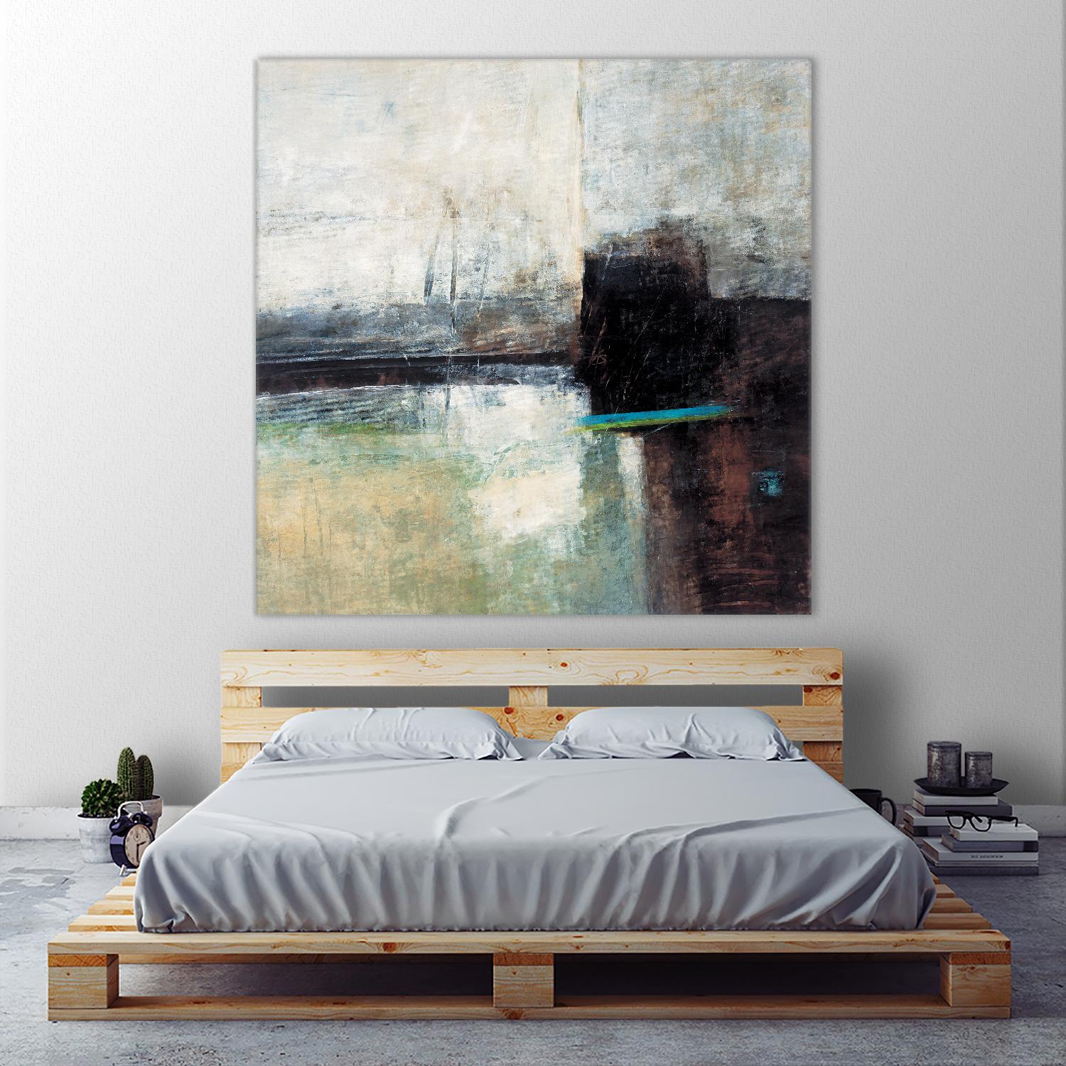 Composure II by Jodi Maas on GIANT ART - beige abstract