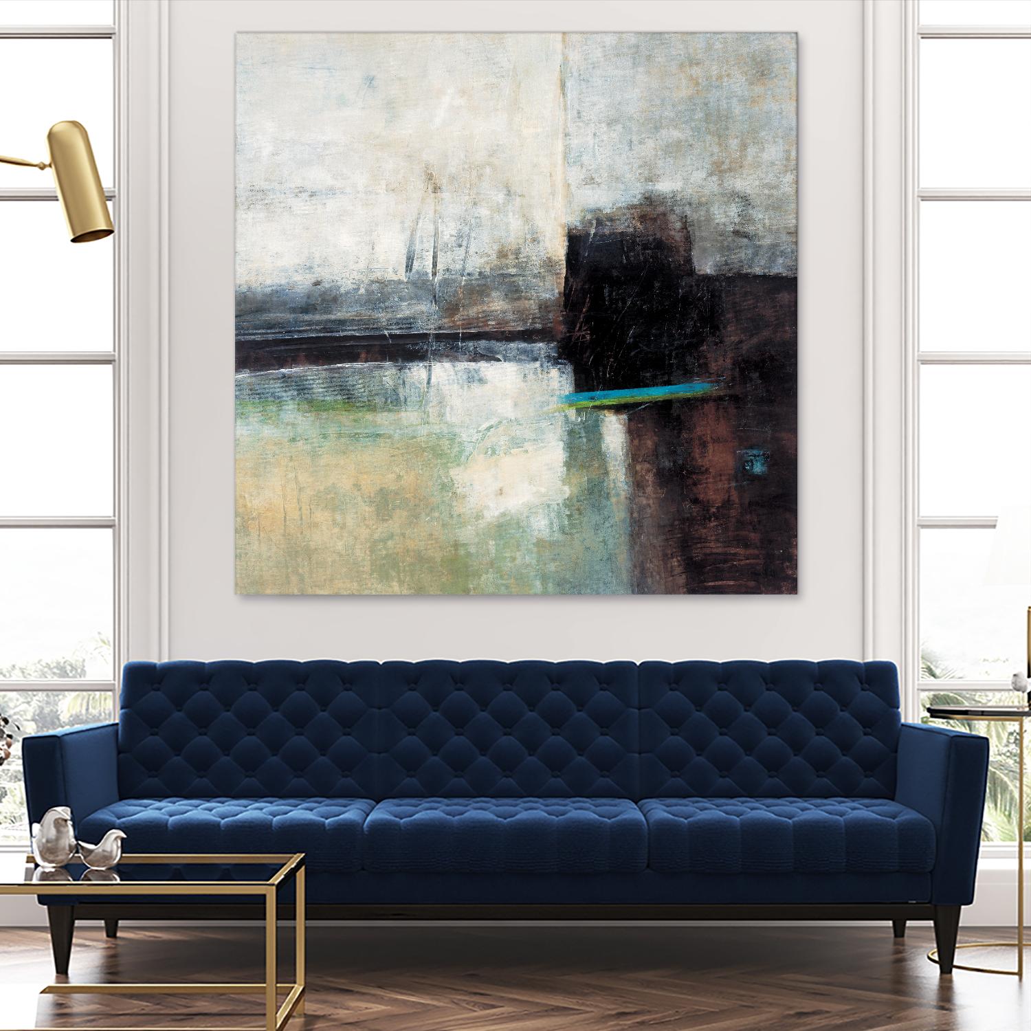 Composure II by Jodi Maas on GIANT ART - beige abstract