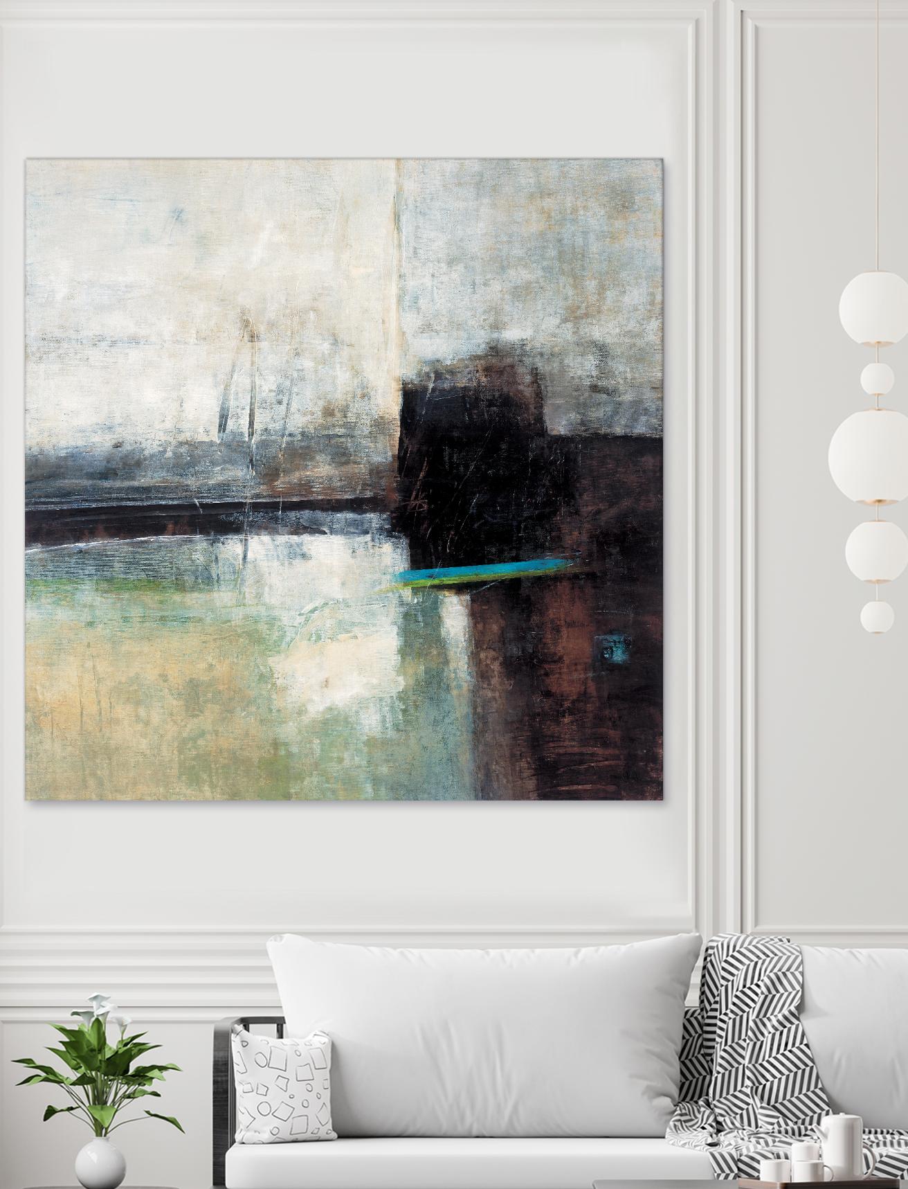 Composure II by Jodi Maas on GIANT ART - beige abstract