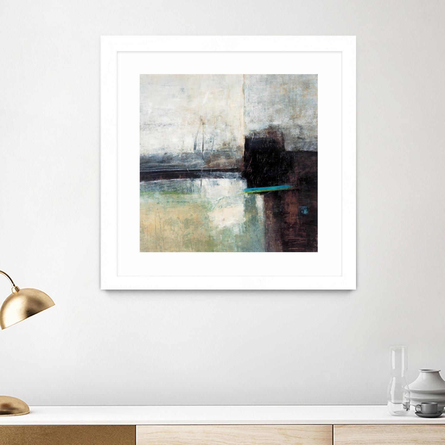 Composure II by Jodi Maas on GIANT ART - beige abstract