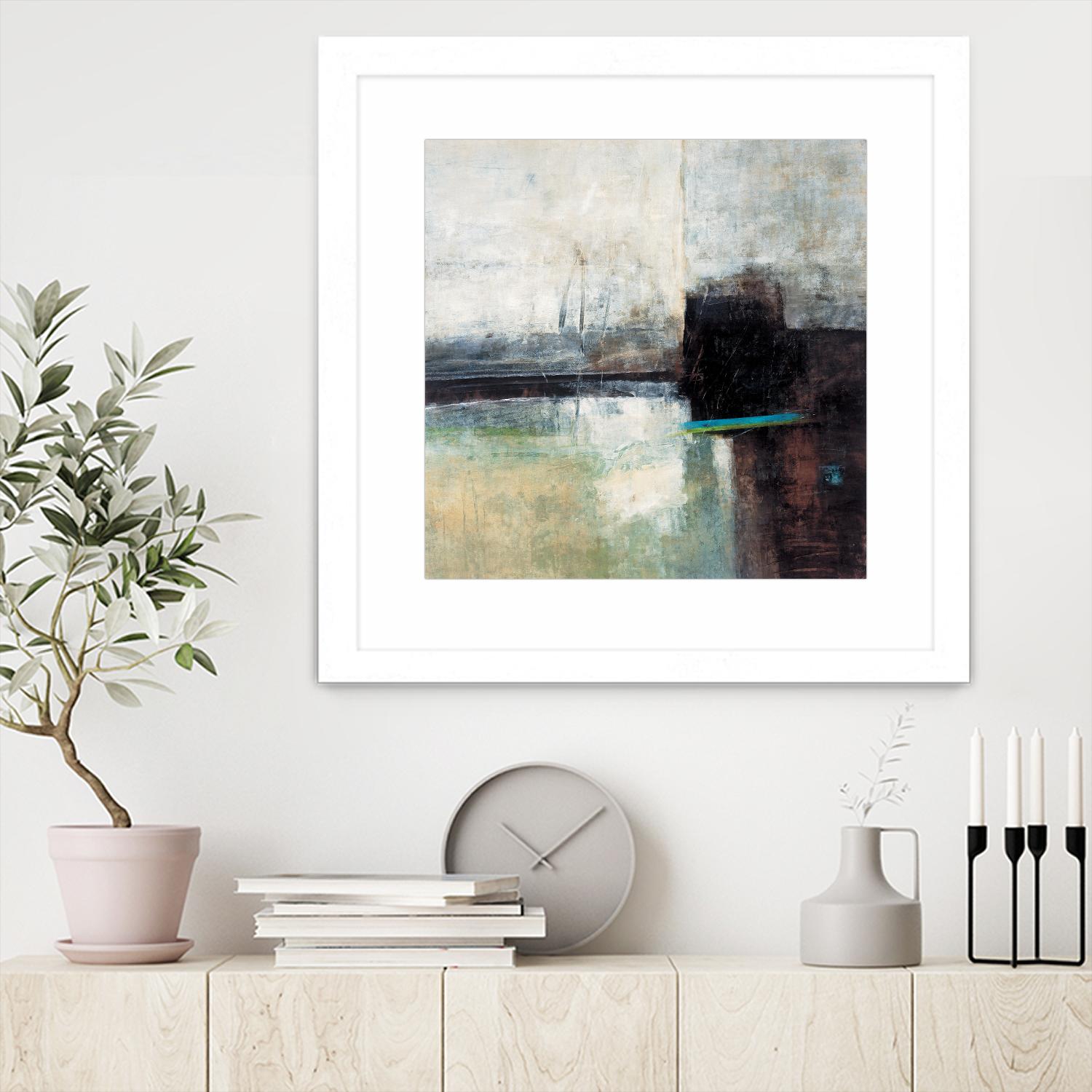 Composure II by Jodi Maas on GIANT ART - beige abstract