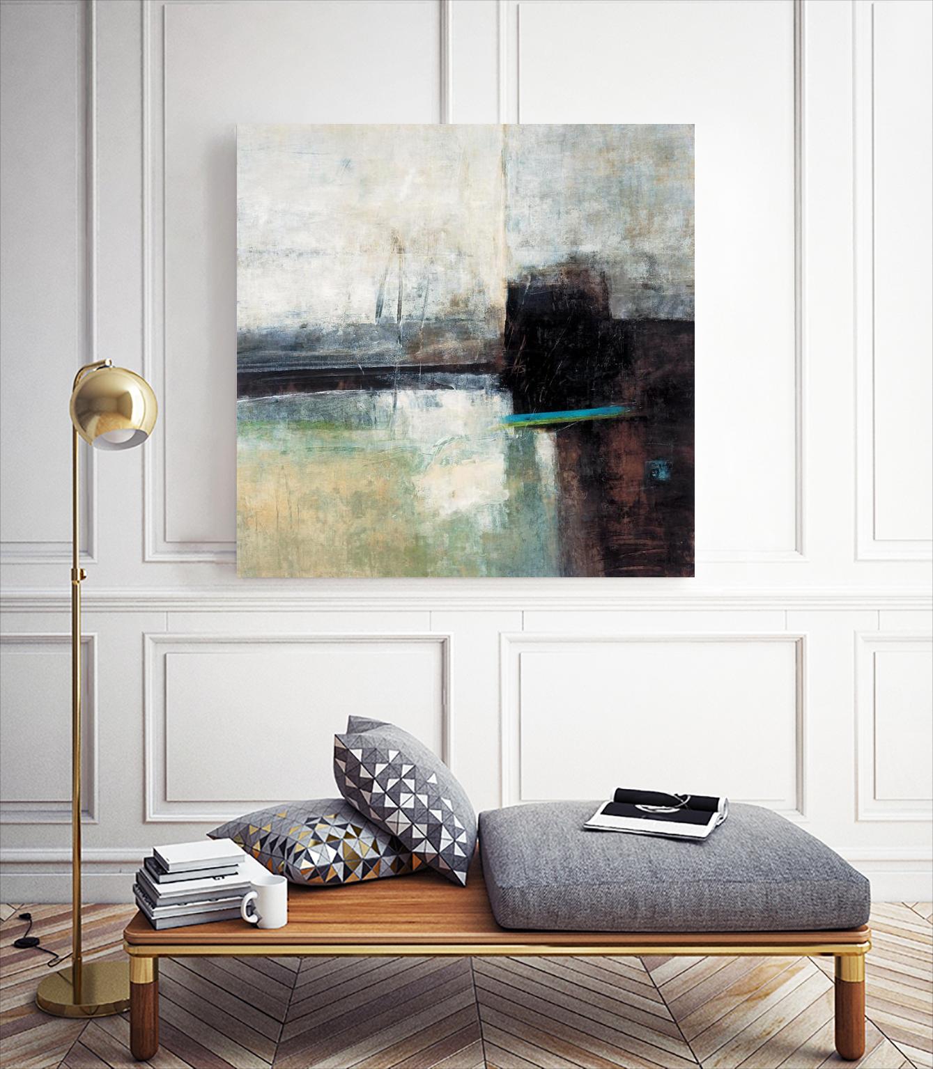 Composure II by Jodi Maas on GIANT ART - beige abstract