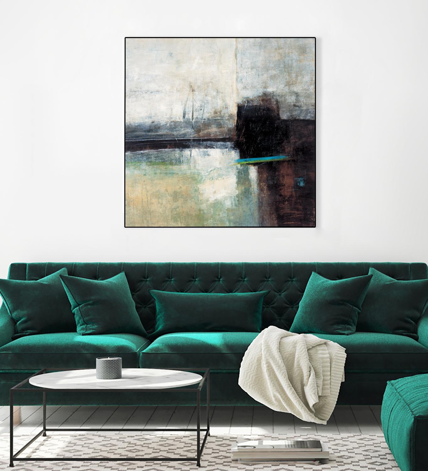 Composure II by Jodi Maas on GIANT ART - beige abstract