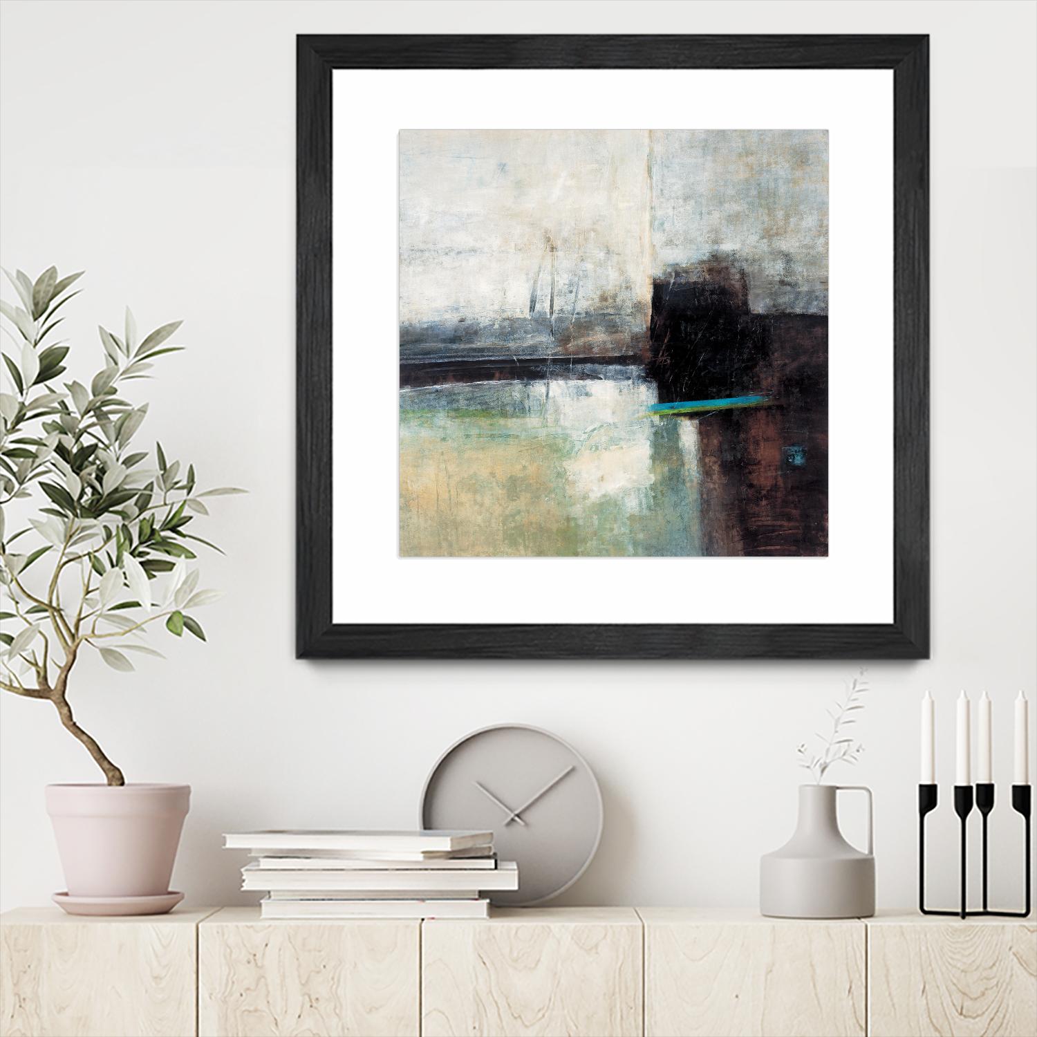 Composure II by Jodi Maas on GIANT ART - beige abstract