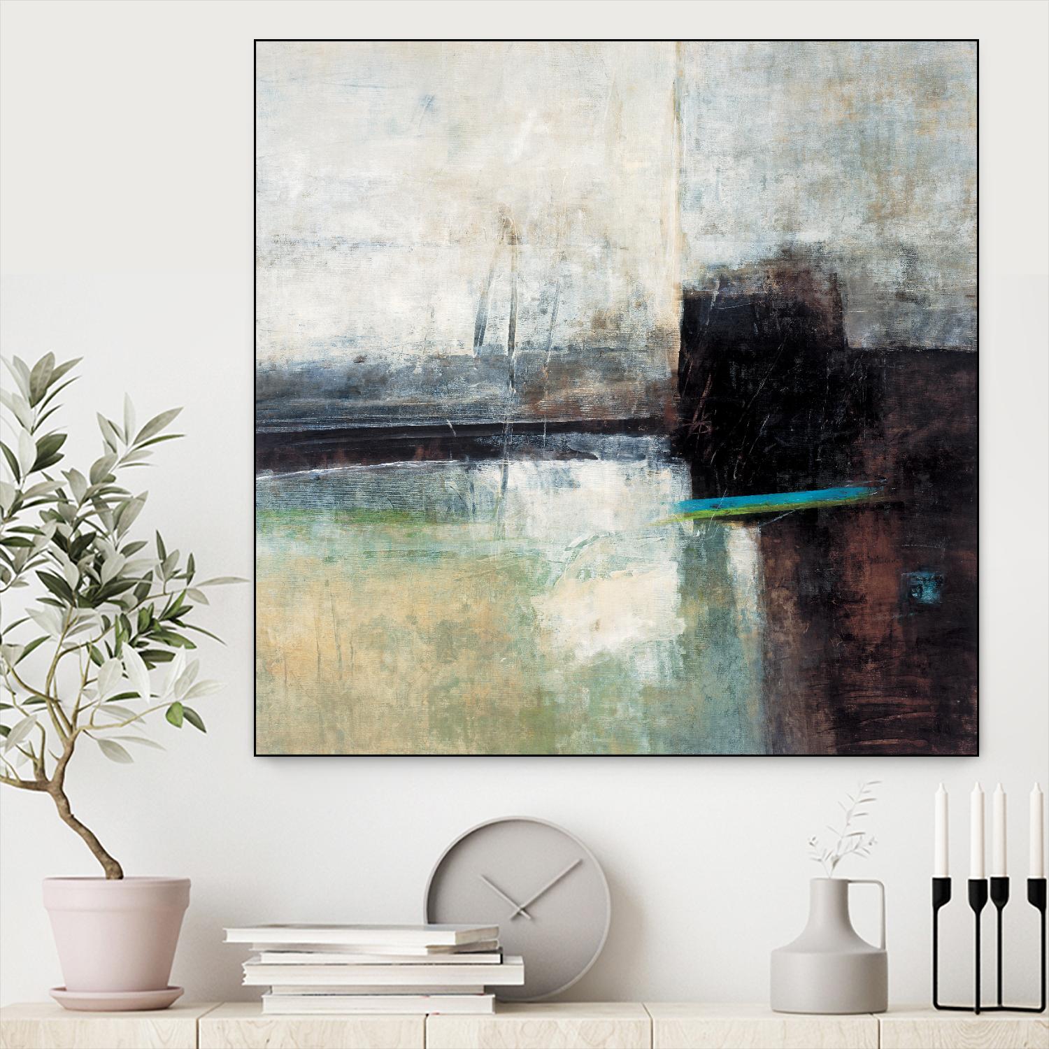 Composure II by Jodi Maas on GIANT ART - beige abstract