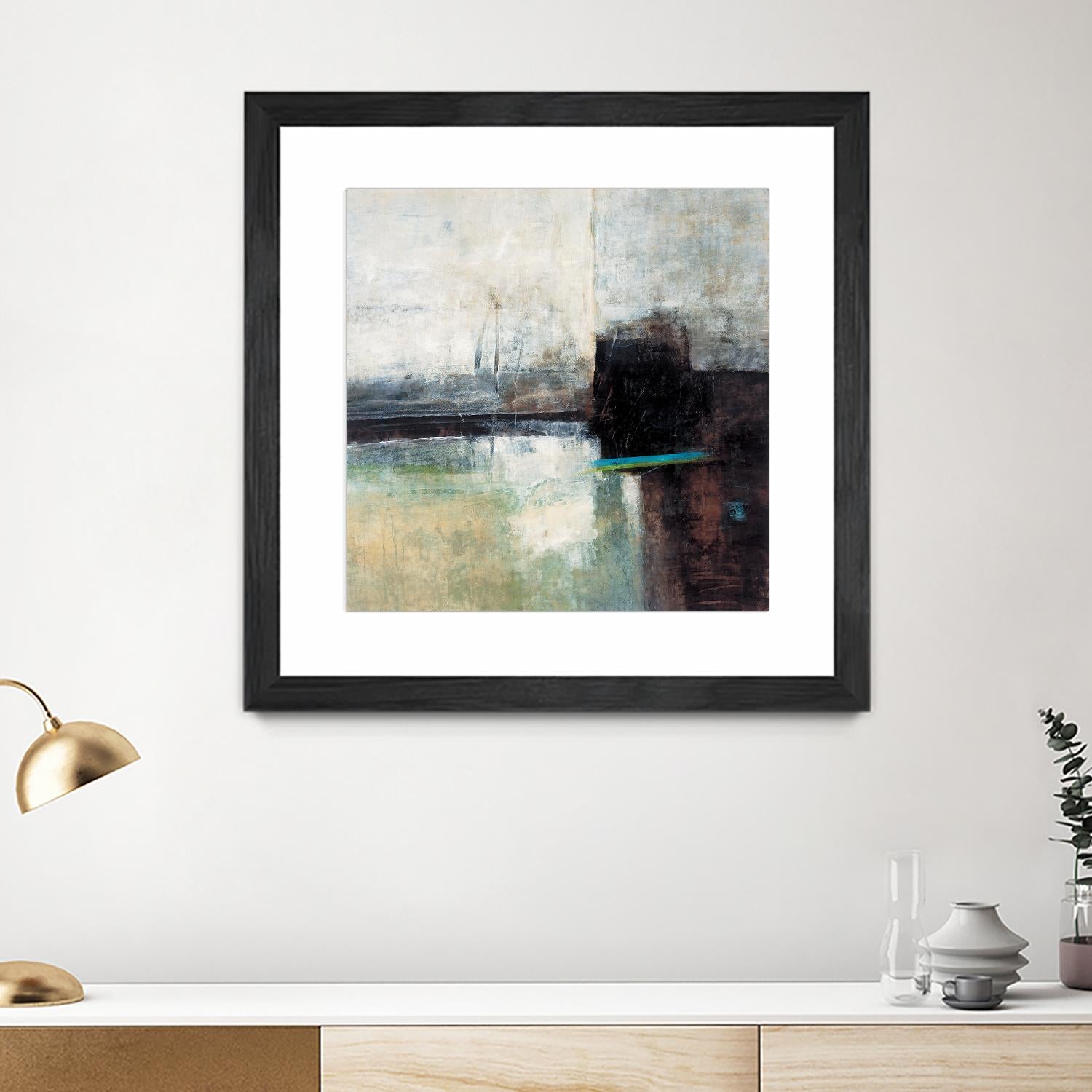 Composure II by Jodi Maas on GIANT ART - beige abstract