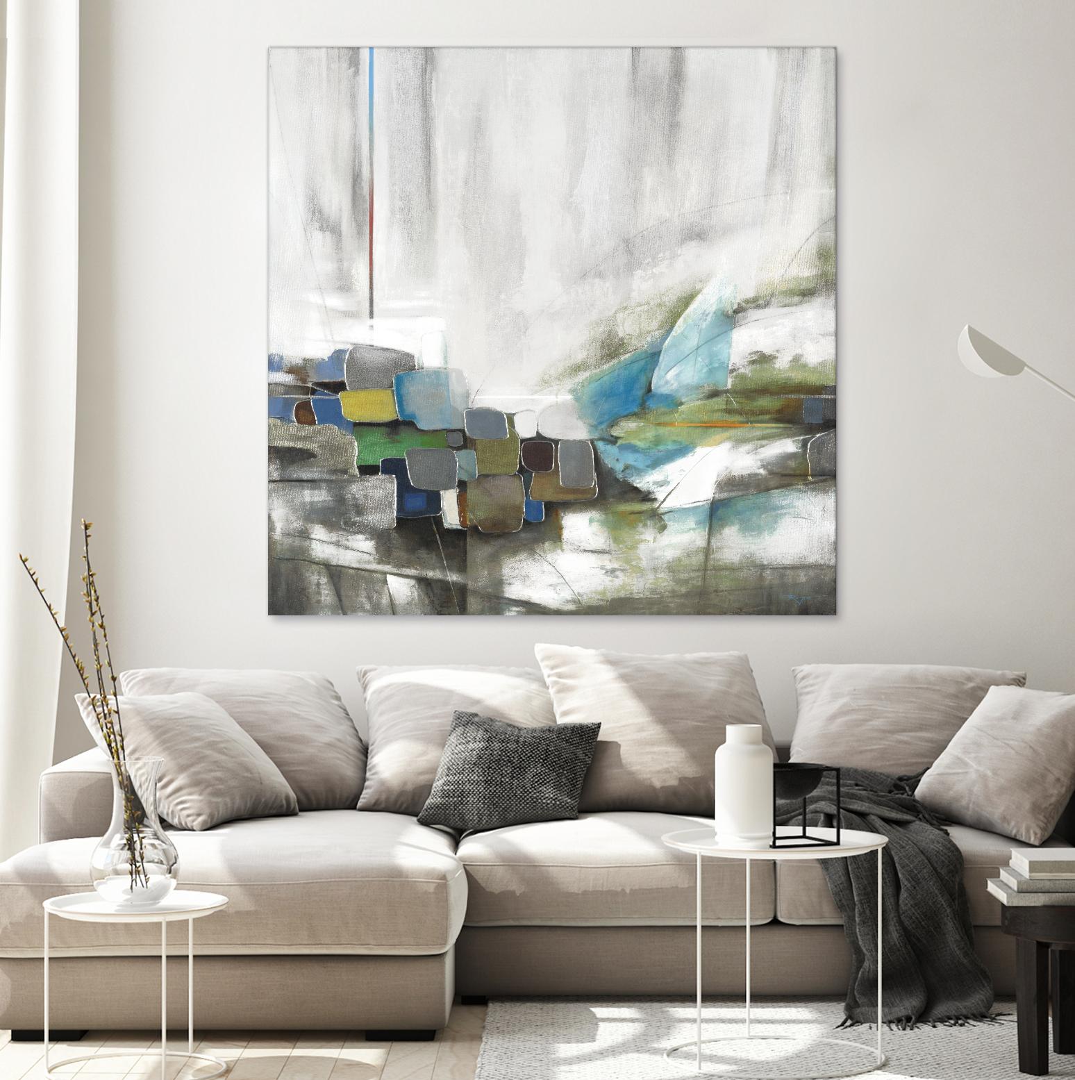 Custom Riviera by Pablo Rojero on GIANT ART - neutrals abstract