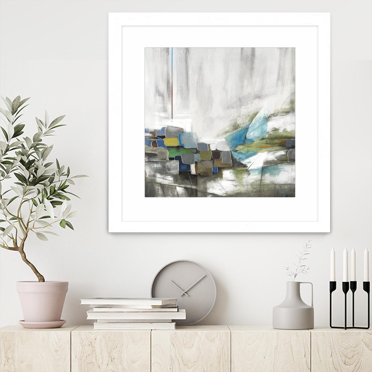 Custom Riviera by Pablo Rojero on GIANT ART - neutrals abstract