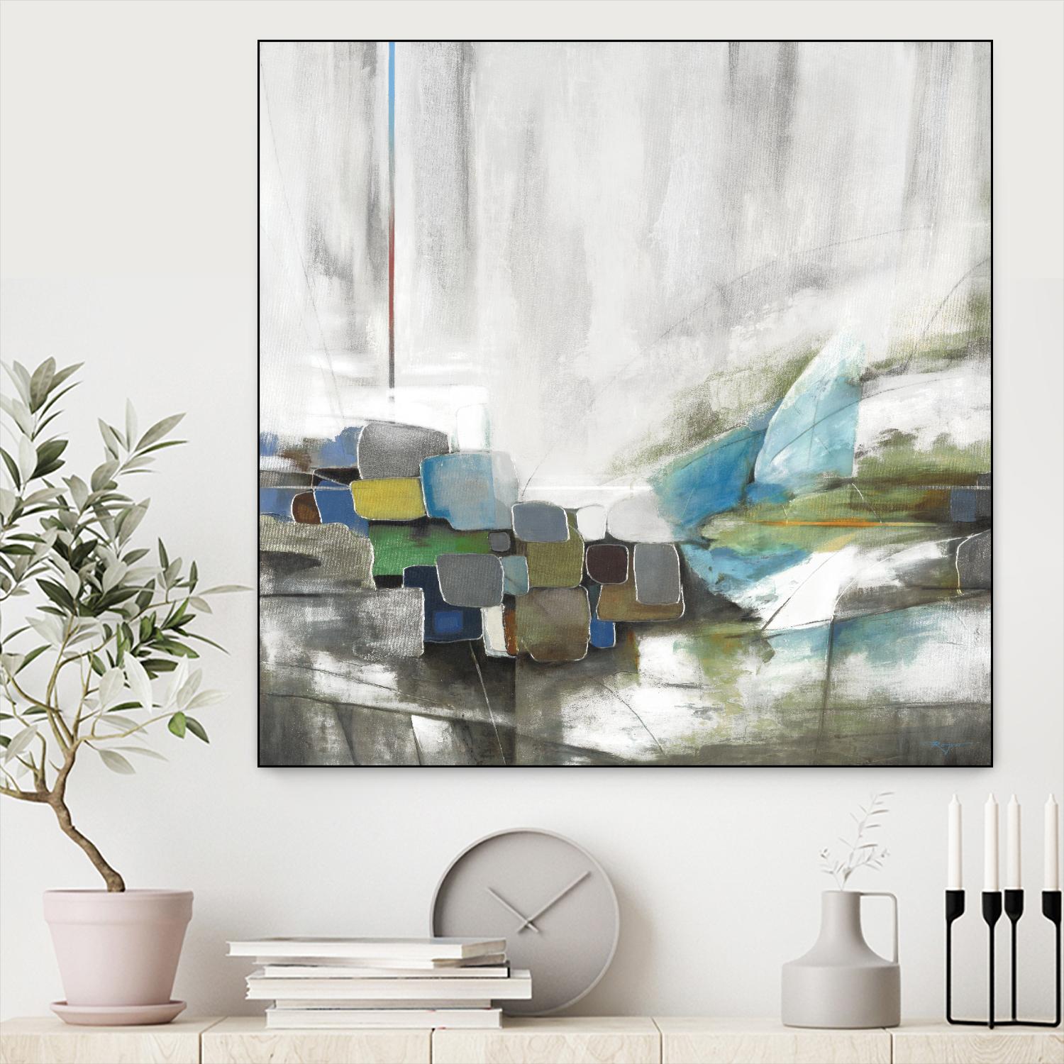 Custom Riviera by Pablo Rojero on GIANT ART - neutrals abstract