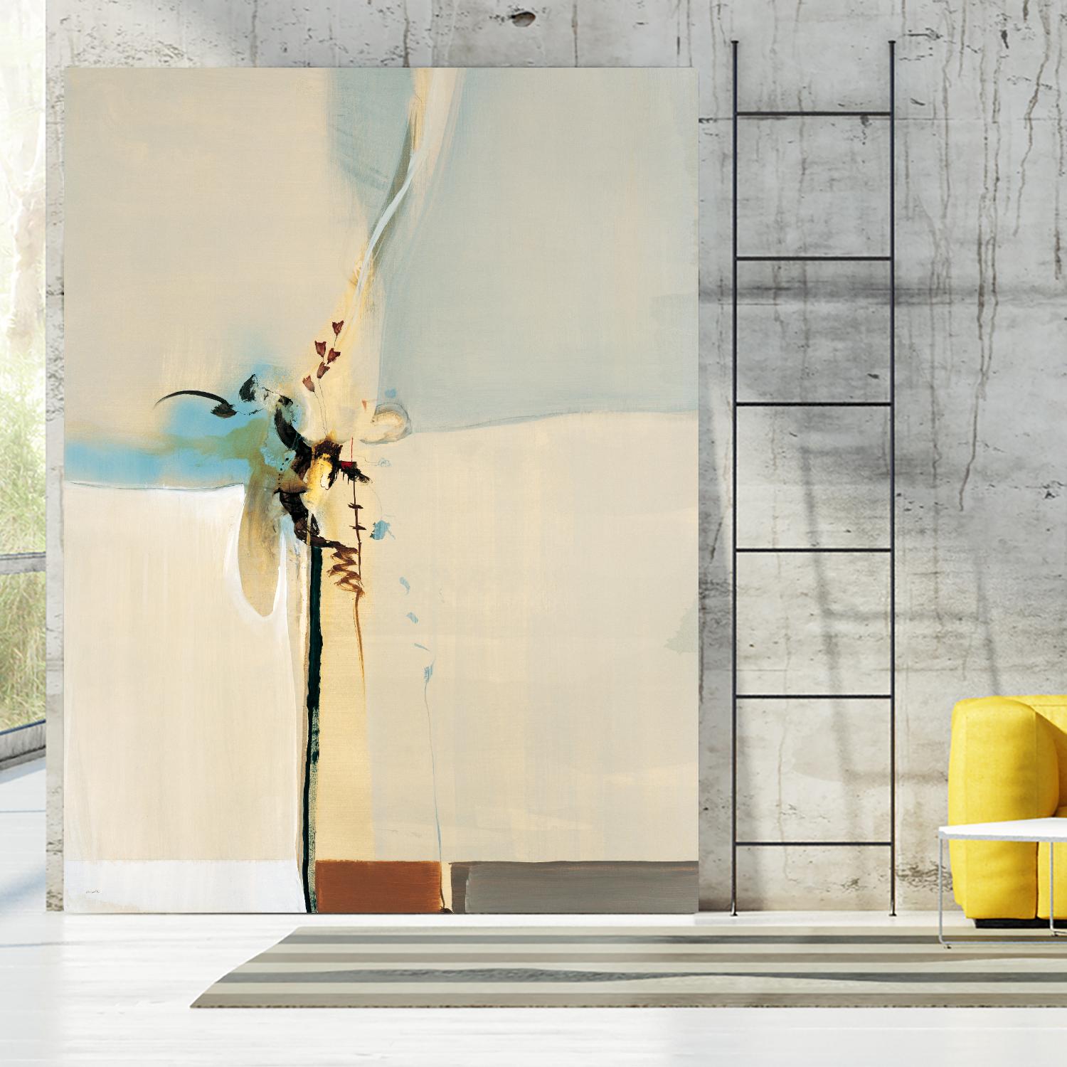 Light Fast III by Sarah Stockstill on GIANT ART - blue abstract