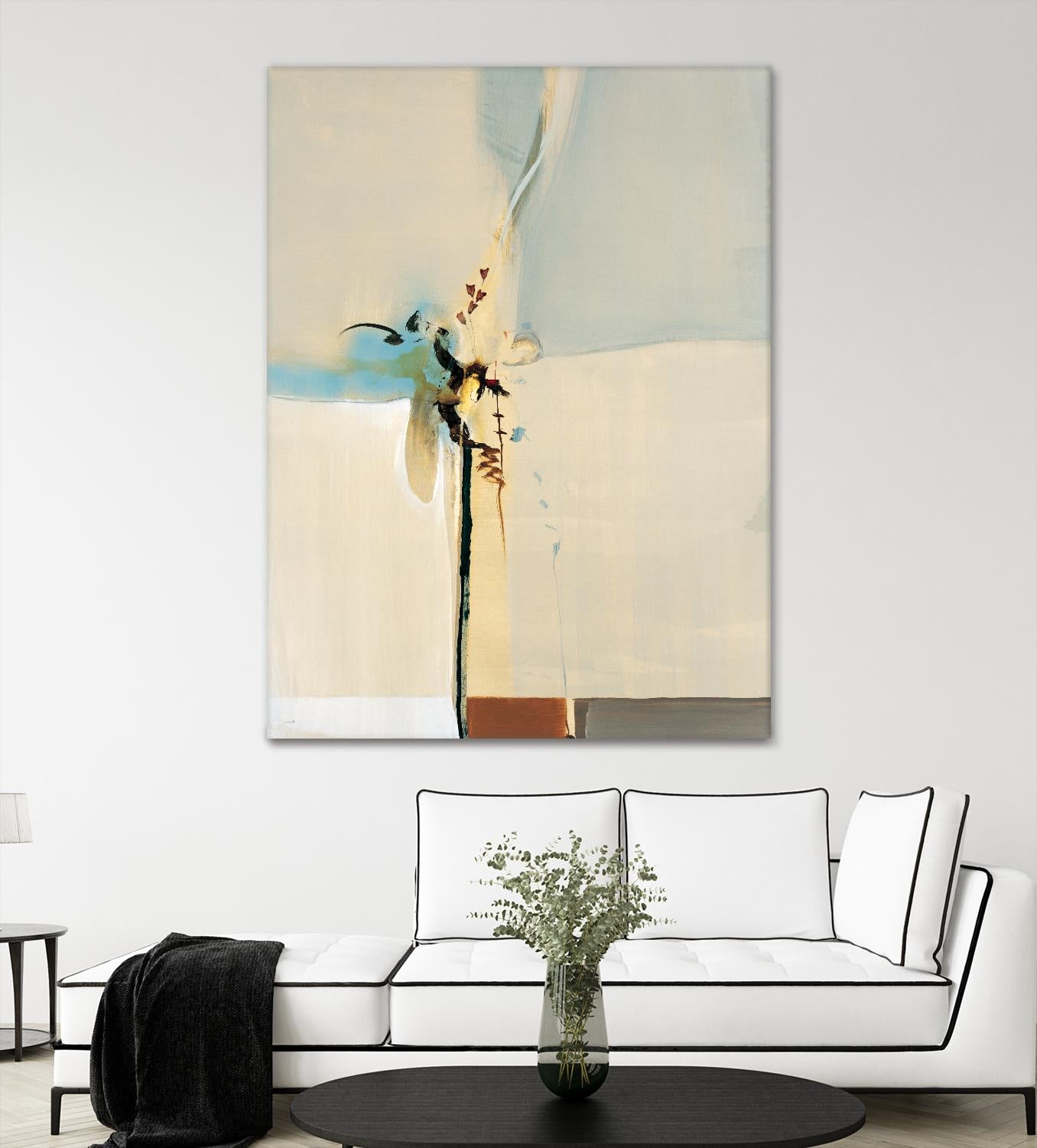 Light Fast III by Sarah Stockstill on GIANT ART - blue abstract