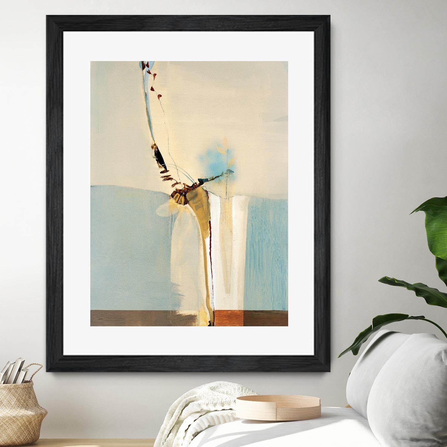 Light Fast II by Sarah Stockstill on GIANT ART - blue abstract