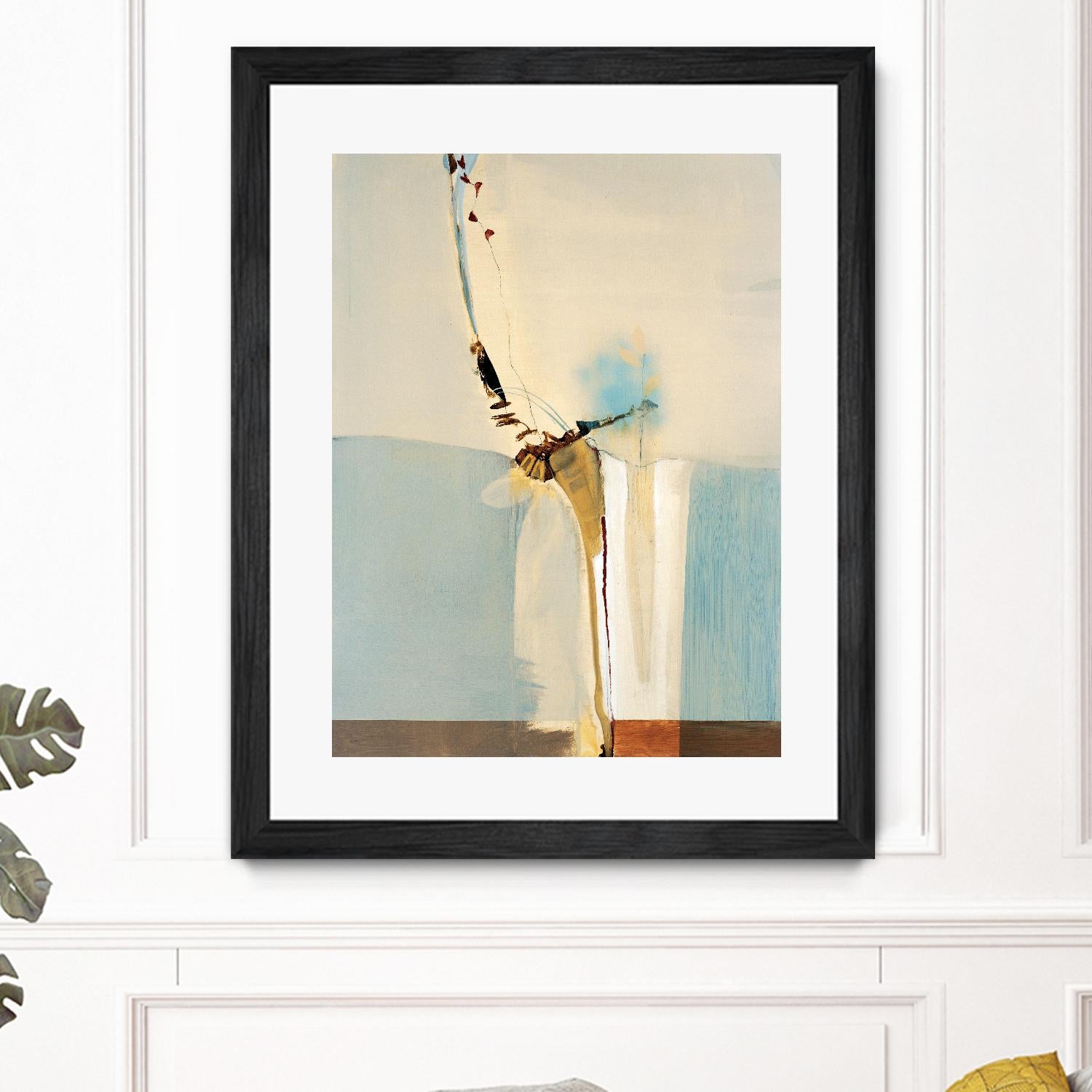 Light Fast II by Sarah Stockstill on GIANT ART - blue abstract