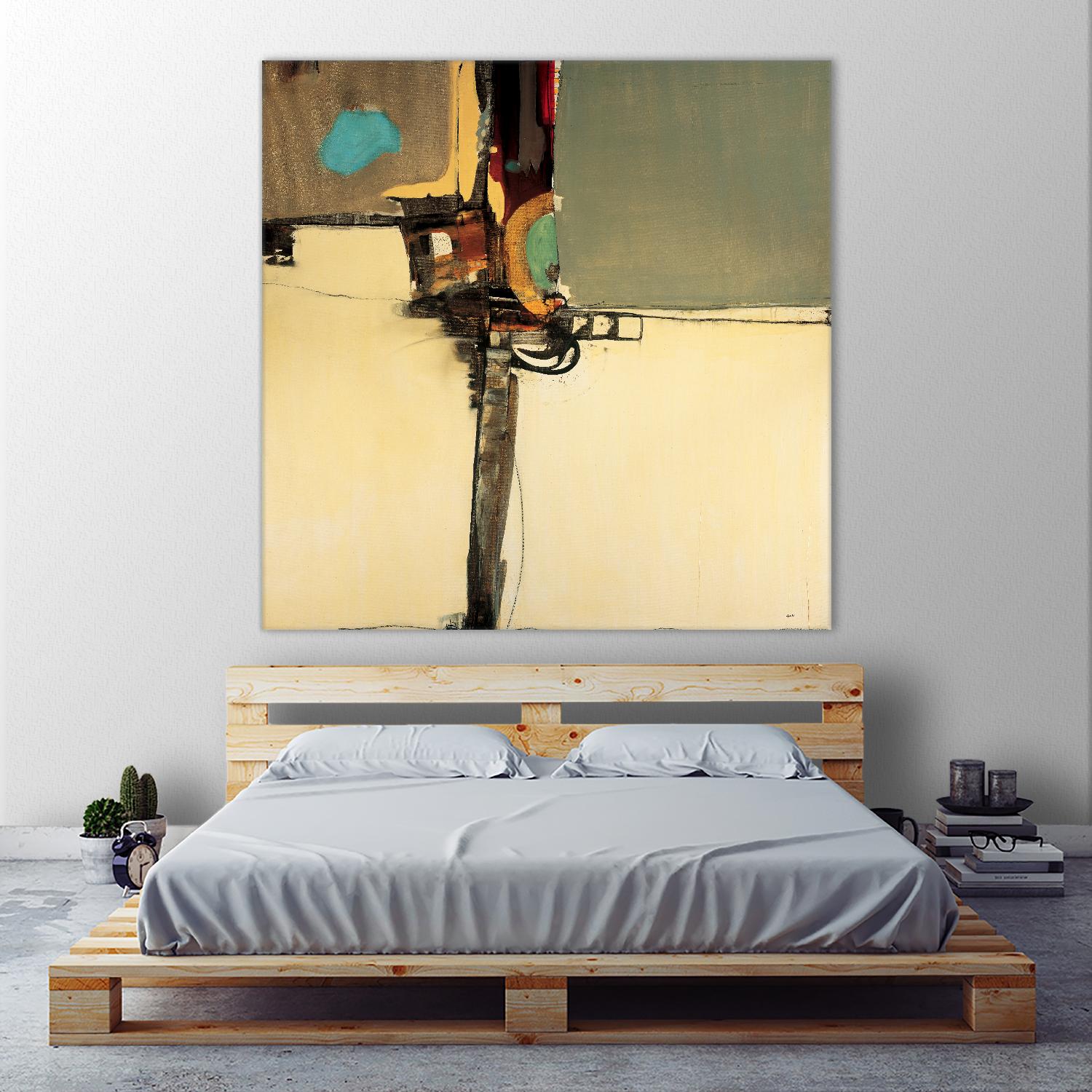 Watchtower by Sarah Stockstill on GIANT ART - grey abstract