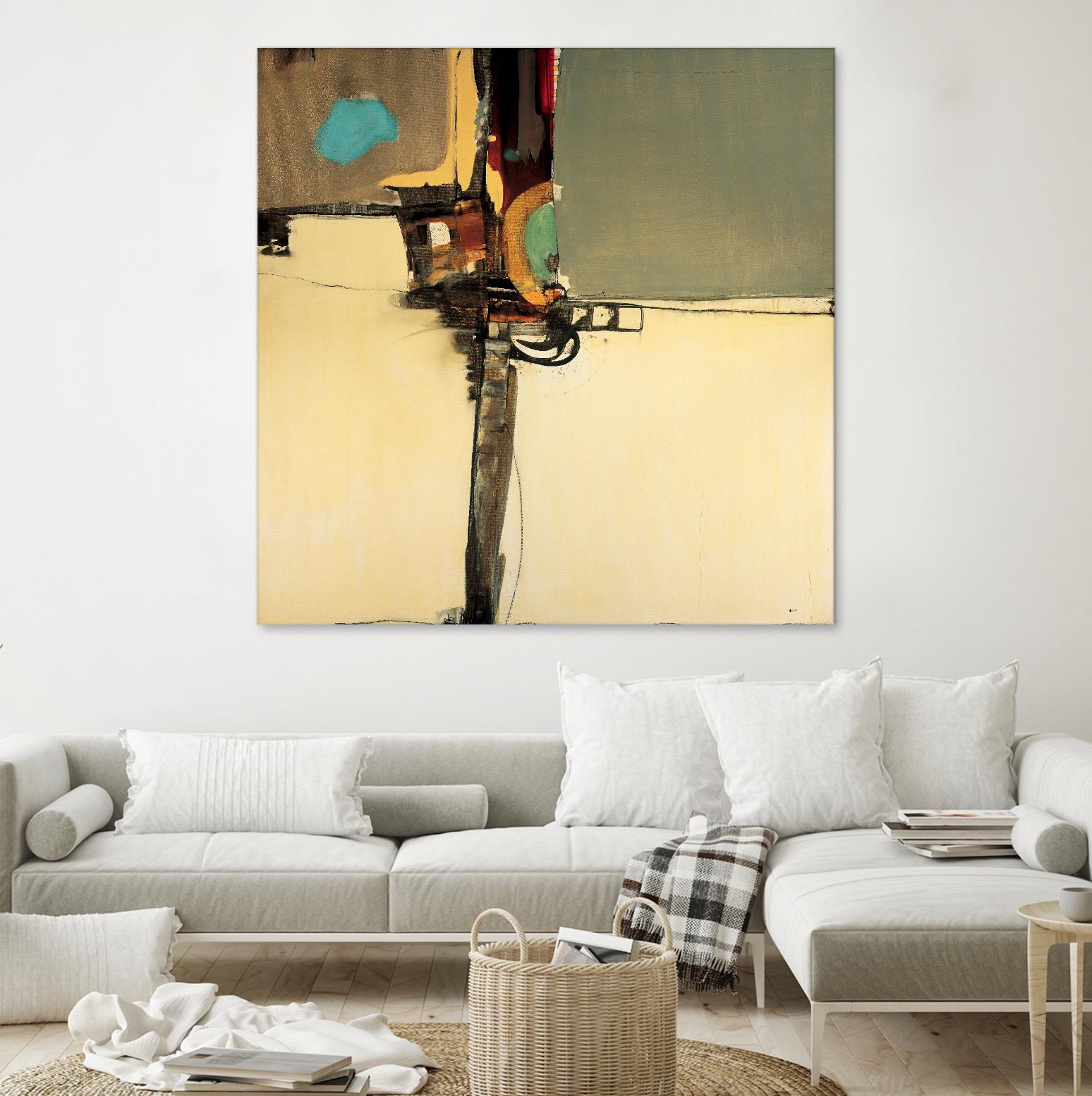 Watchtower by Sarah Stockstill on GIANT ART - grey abstract