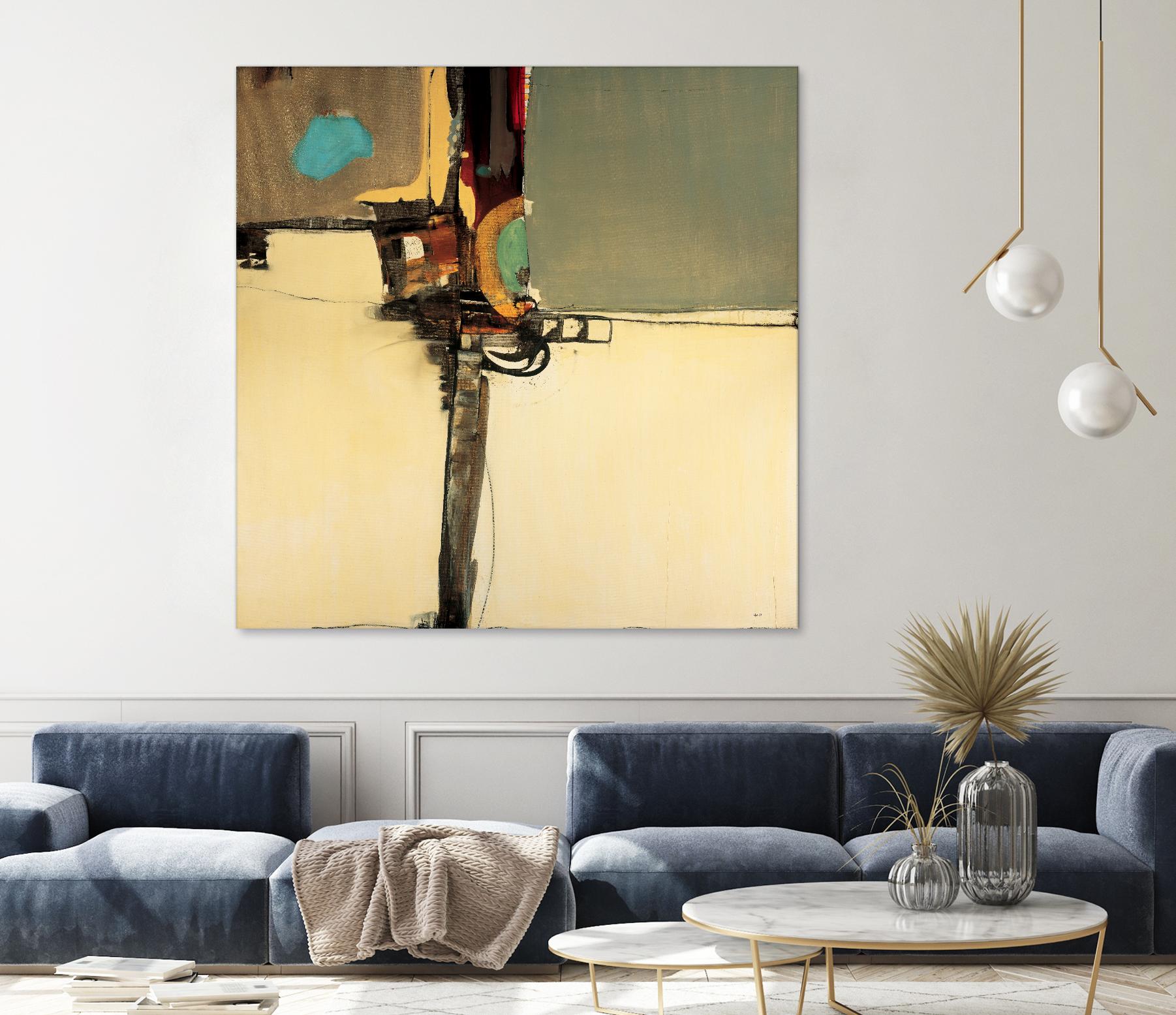 Watchtower by Sarah Stockstill on GIANT ART - grey abstract