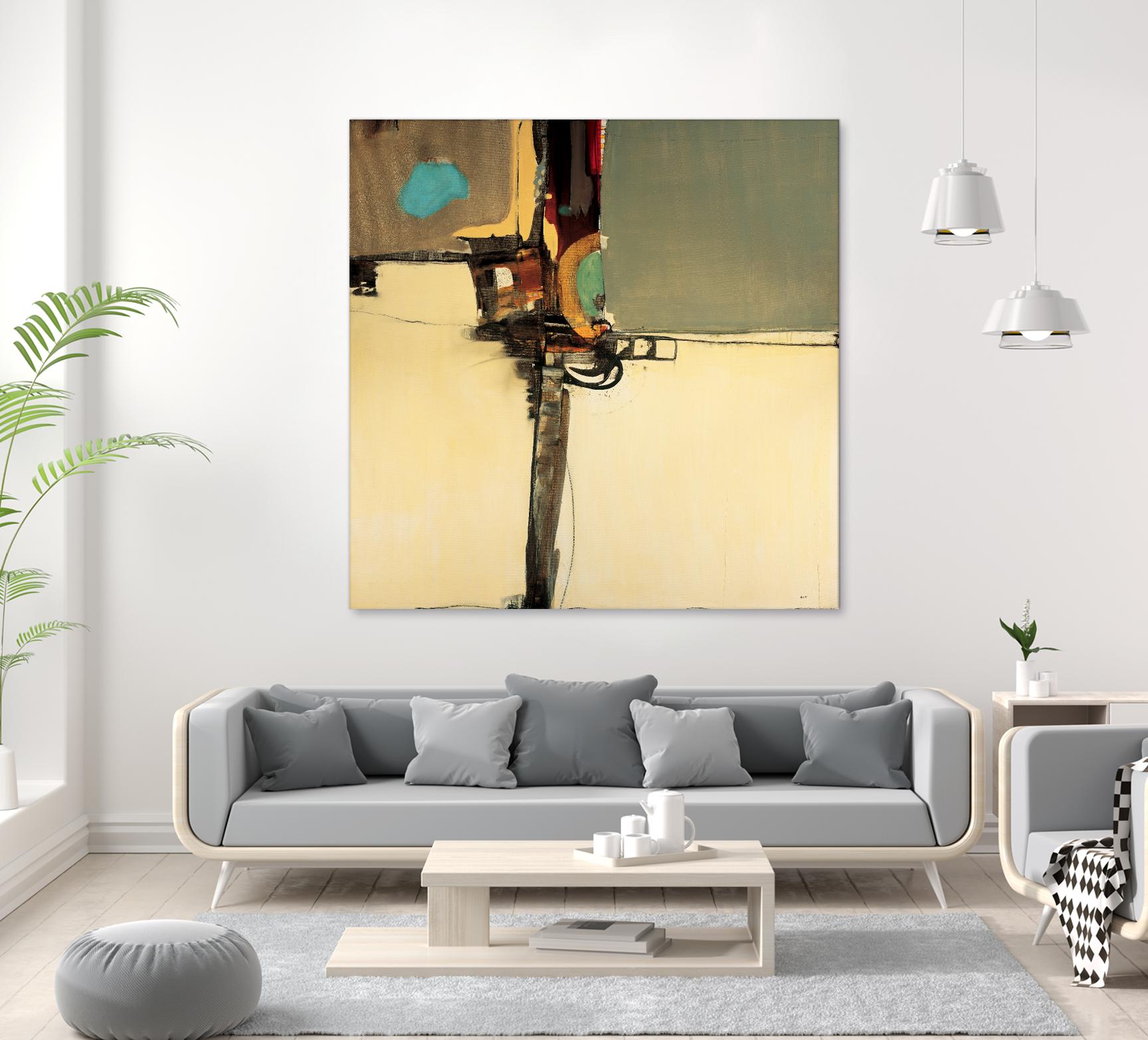 Watchtower by Sarah Stockstill on GIANT ART - grey abstract