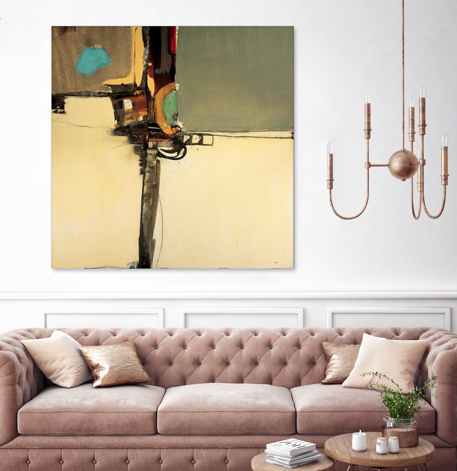 Watchtower by Sarah Stockstill on GIANT ART - grey abstract