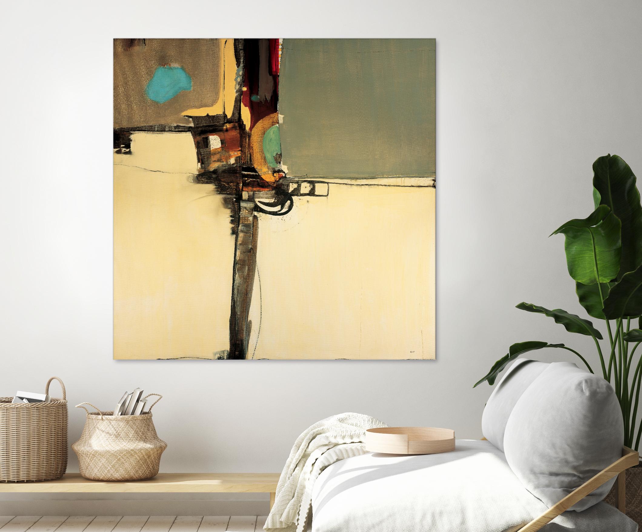 Watchtower by Sarah Stockstill on GIANT ART - grey abstract