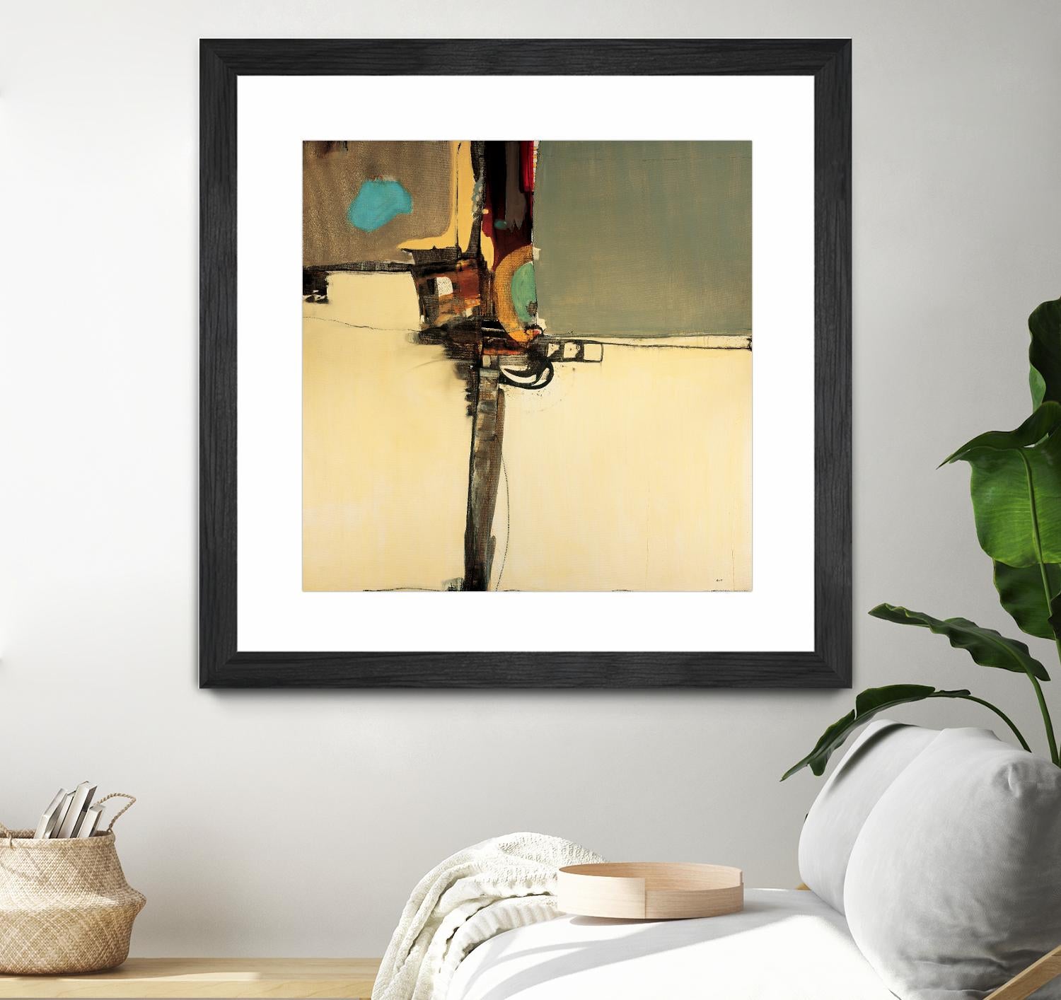 Watchtower by Sarah Stockstill on GIANT ART - grey abstract