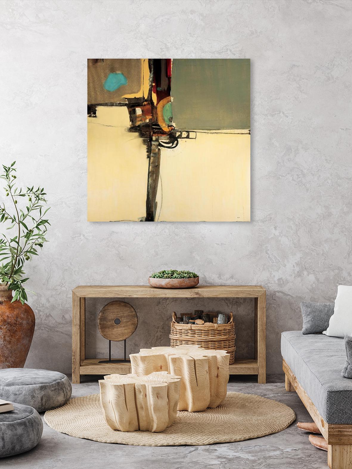 Watchtower by Sarah Stockstill on GIANT ART - grey abstract