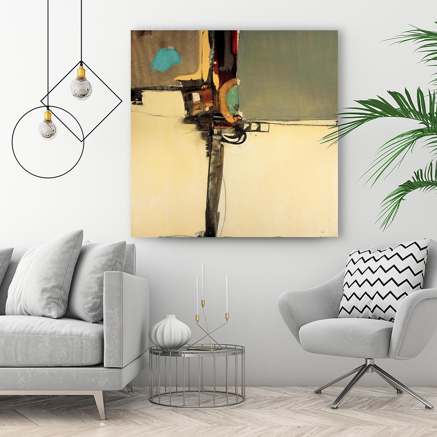 Watchtower by Sarah Stockstill on GIANT ART - grey abstract