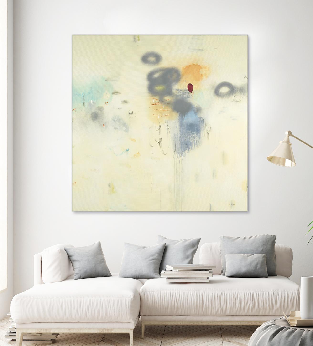 Simple Life by L. Baines on GIANT ART - grey abstract