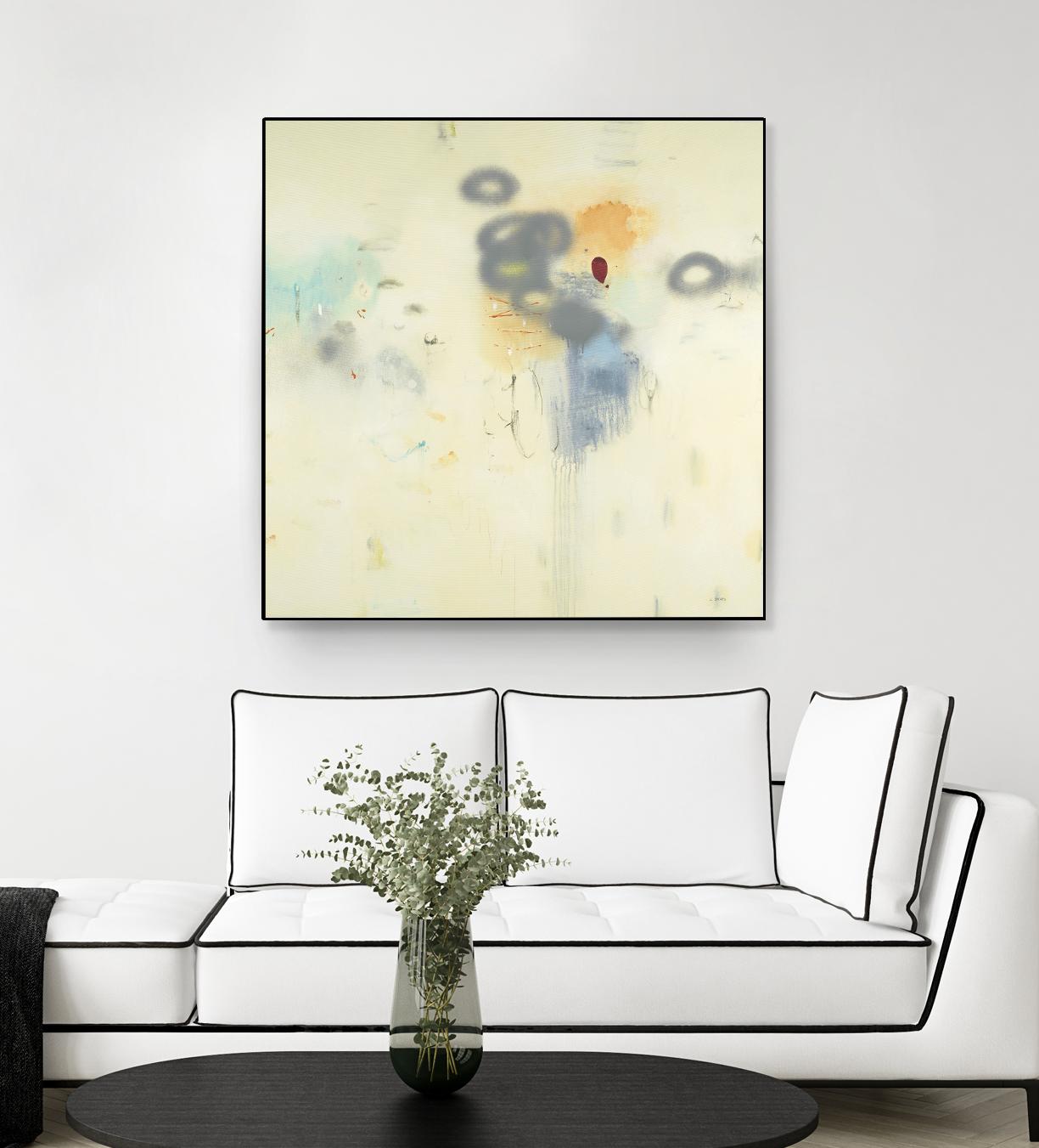 Simple Life by L. Baines on GIANT ART - grey abstract