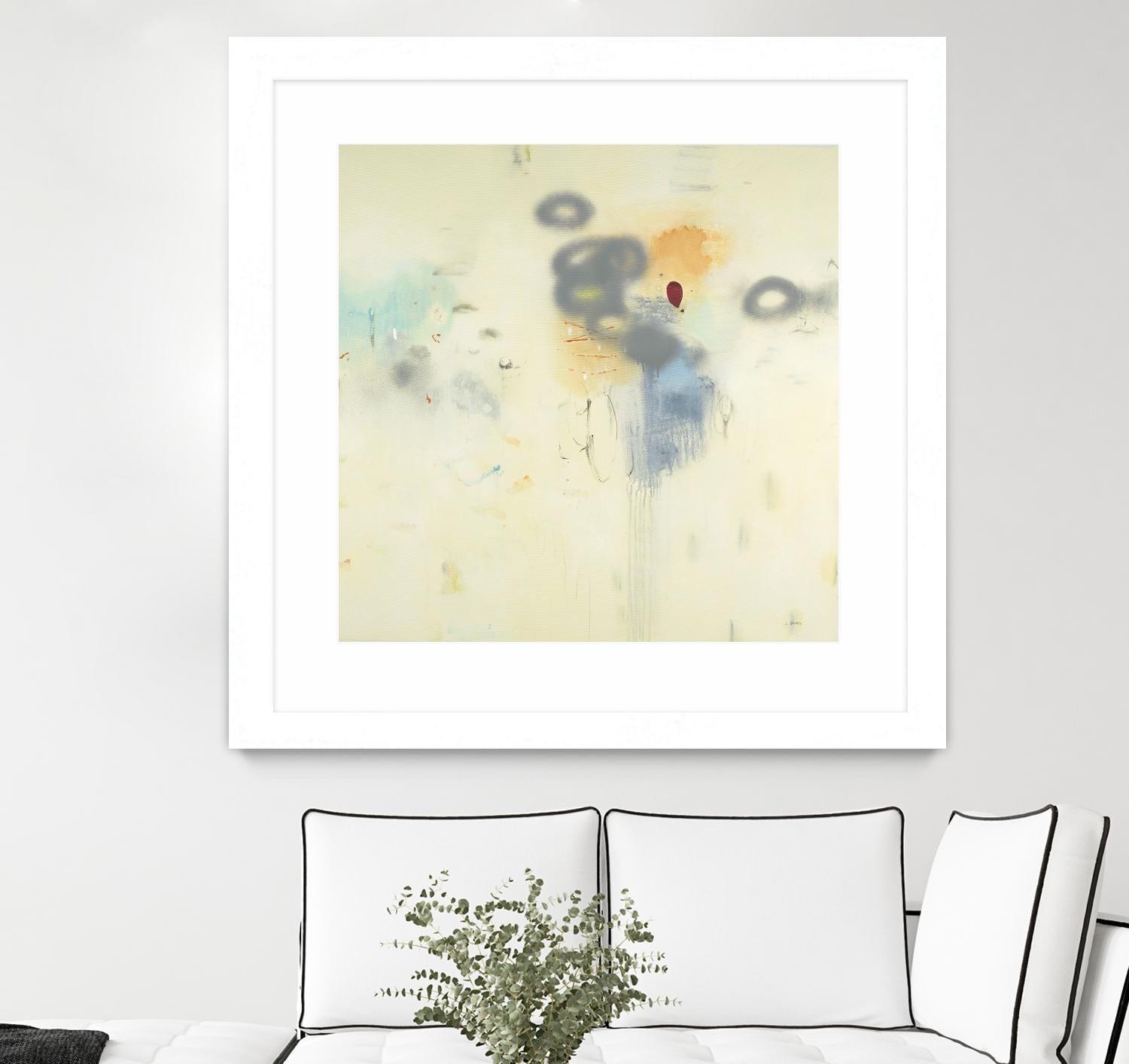 Simple Life by L. Baines on GIANT ART - grey abstract