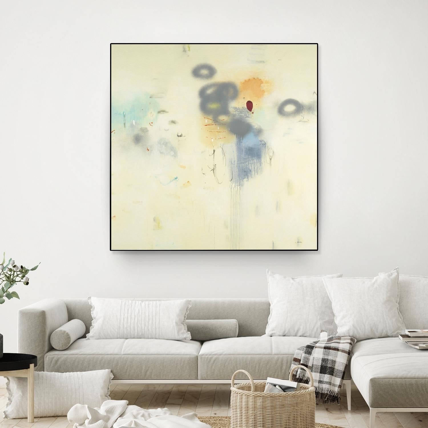 Simple Life by L. Baines on GIANT ART - grey abstract