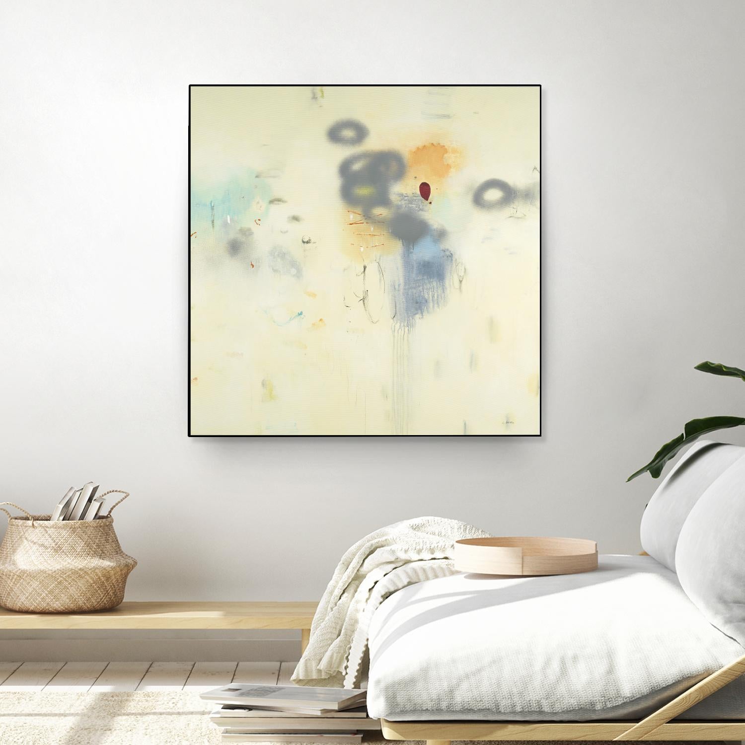 Simple Life by L. Baines on GIANT ART - grey abstract