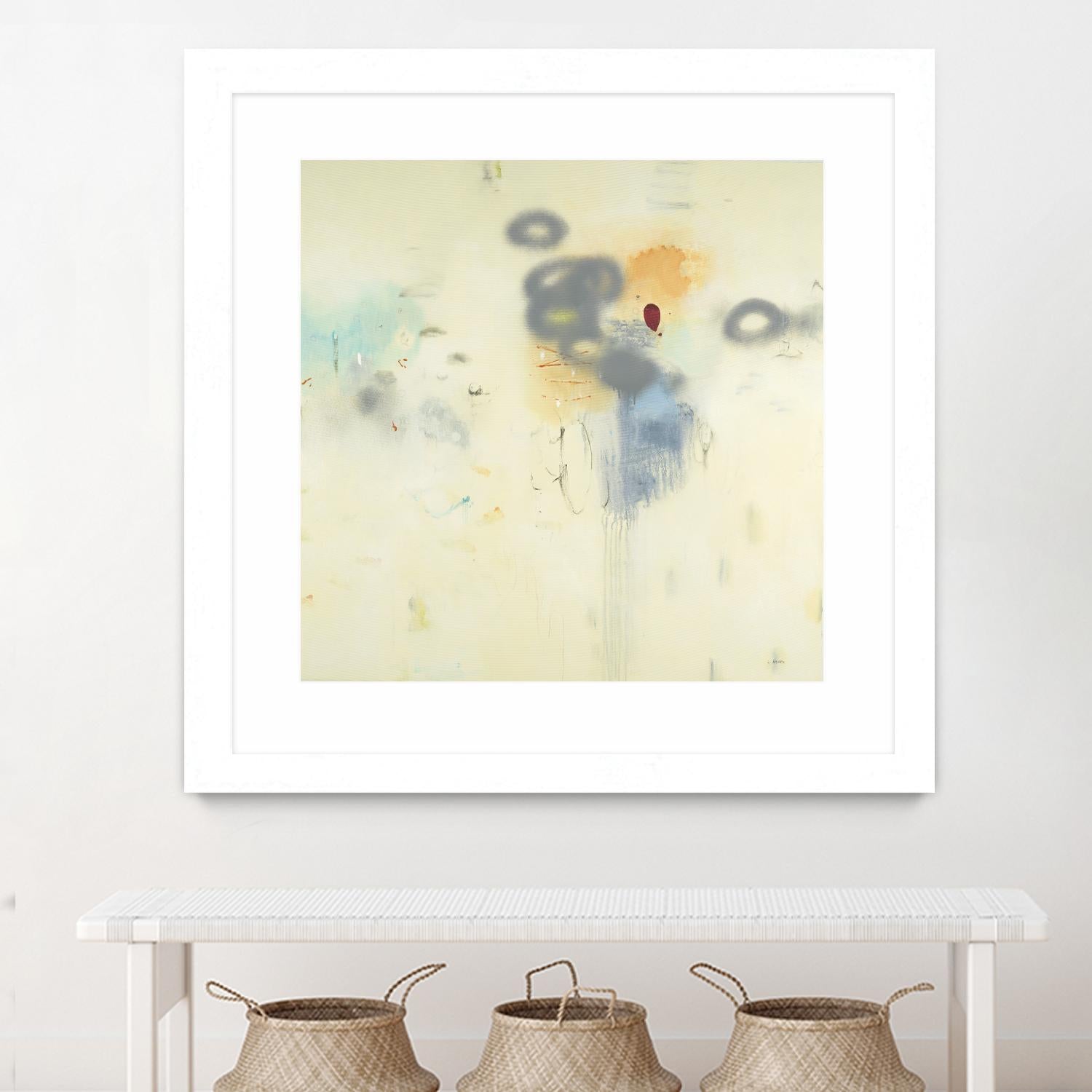 Simple Life by L. Baines on GIANT ART - grey abstract