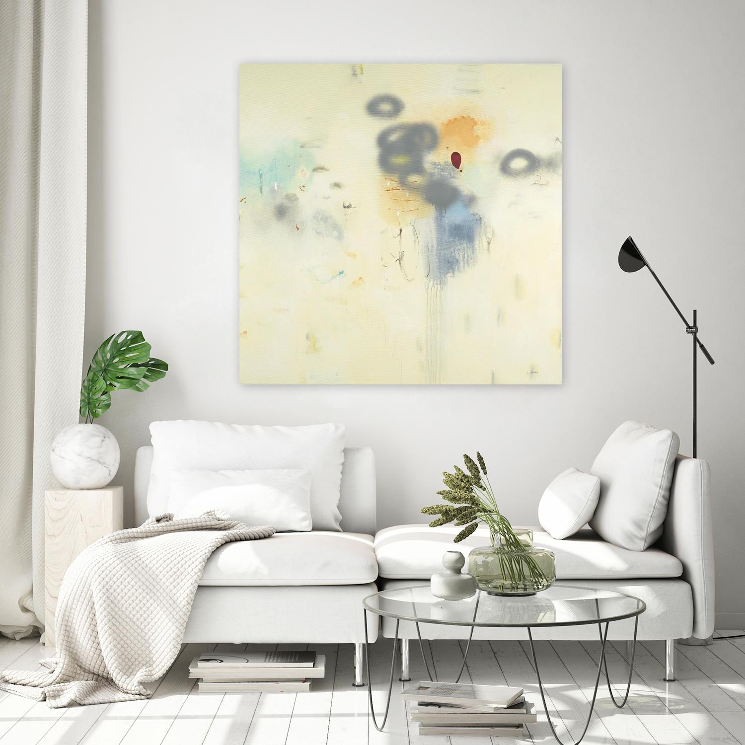 Simple Life by L. Baines on GIANT ART - grey abstract