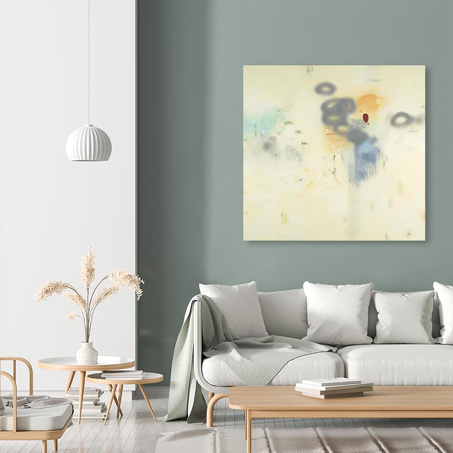 Simple Life by L. Baines on GIANT ART - grey abstract