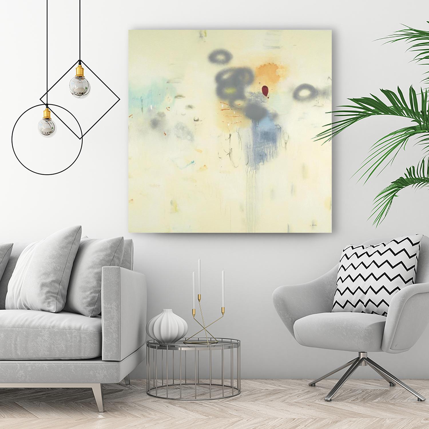 Simple Life by L. Baines on GIANT ART - grey abstract