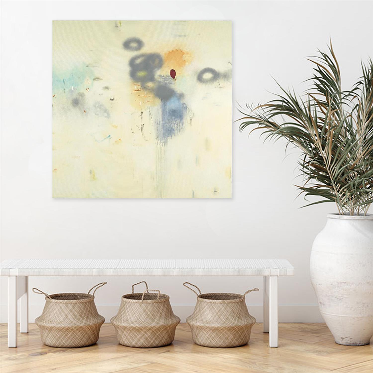 Simple Life by L. Baines on GIANT ART - grey abstract