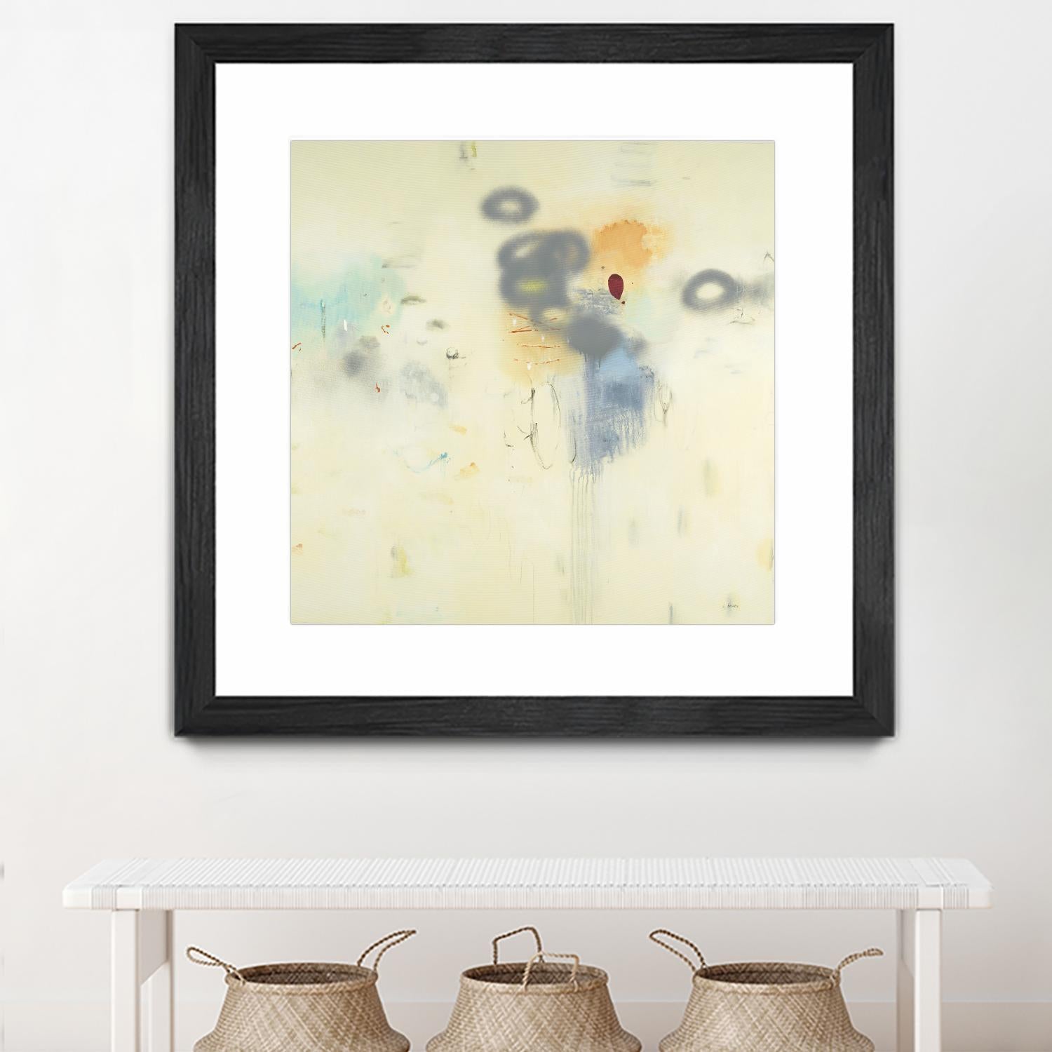 Simple Life by L. Baines on GIANT ART - grey abstract
