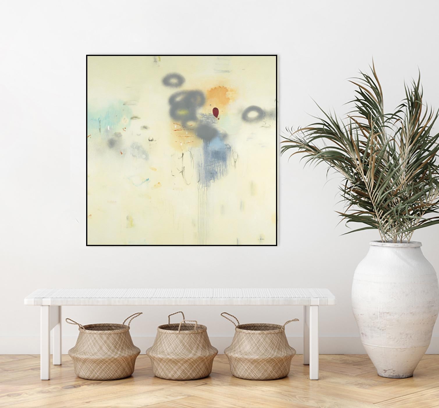Simple Life by L. Baines on GIANT ART - grey abstract
