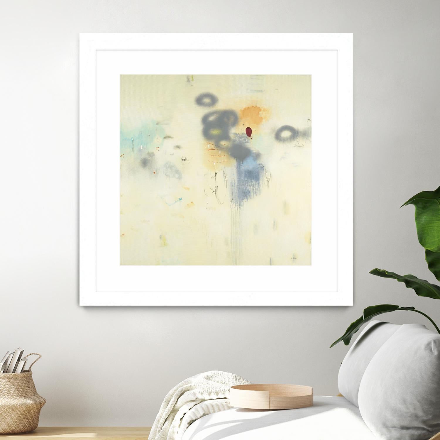 Simple Life by L. Baines on GIANT ART - grey abstract